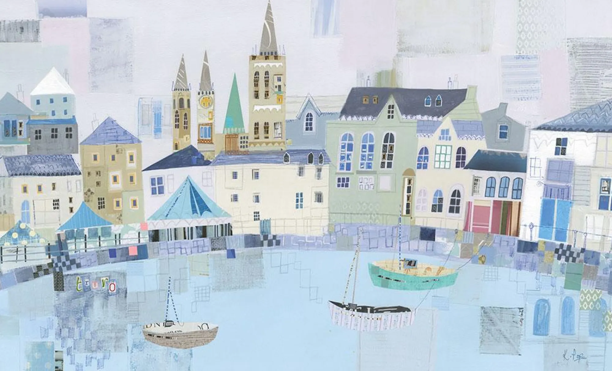 Unframed Prints*Whistlefish Truro Art Print