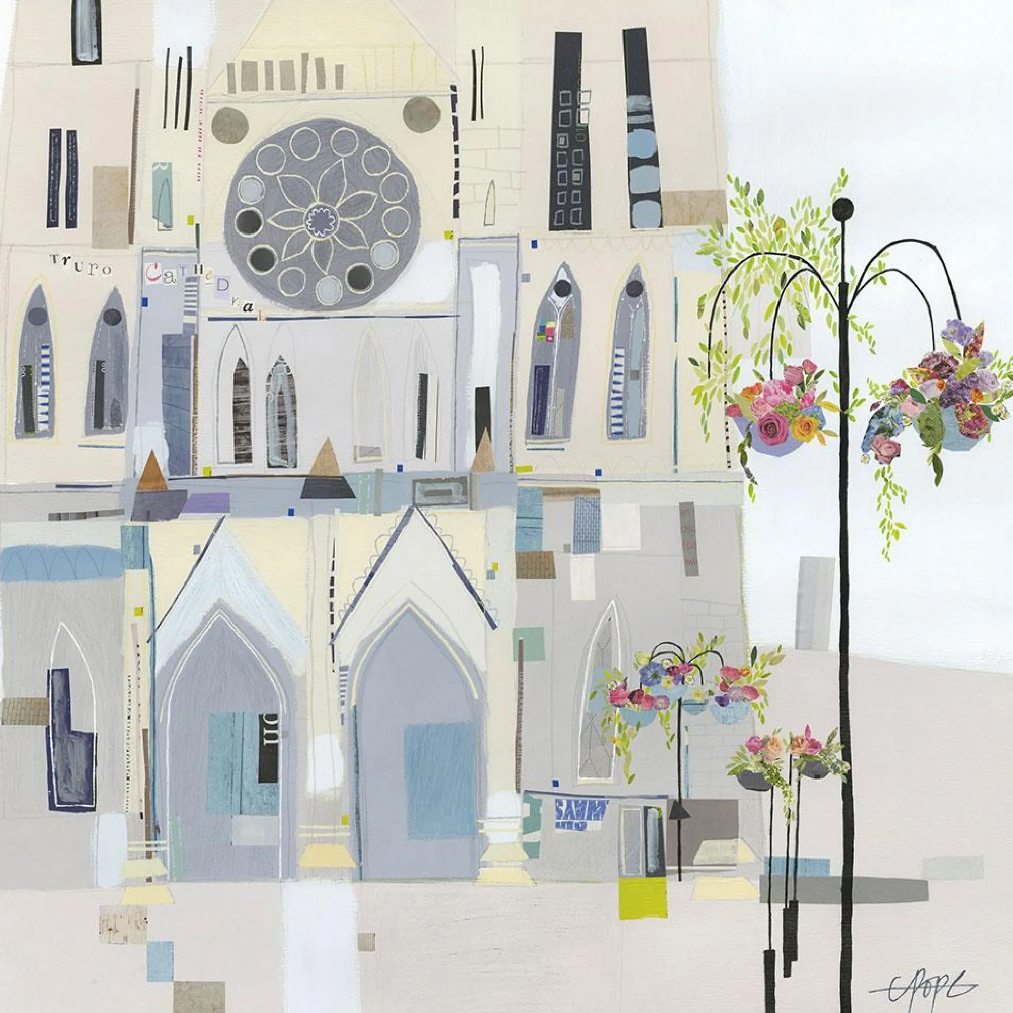 Unframed Prints*Whistlefish Truro Cathedral Art Print