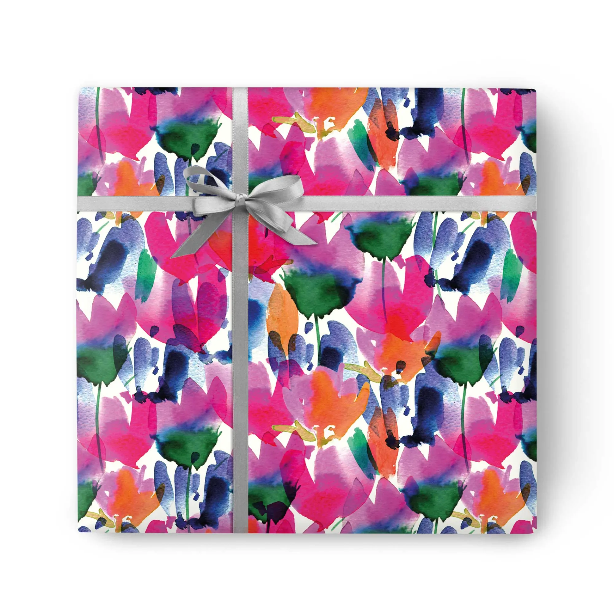 Gift Wrap|Birthday*Whistlefish Tulip Watercolour Wrapping Paper
