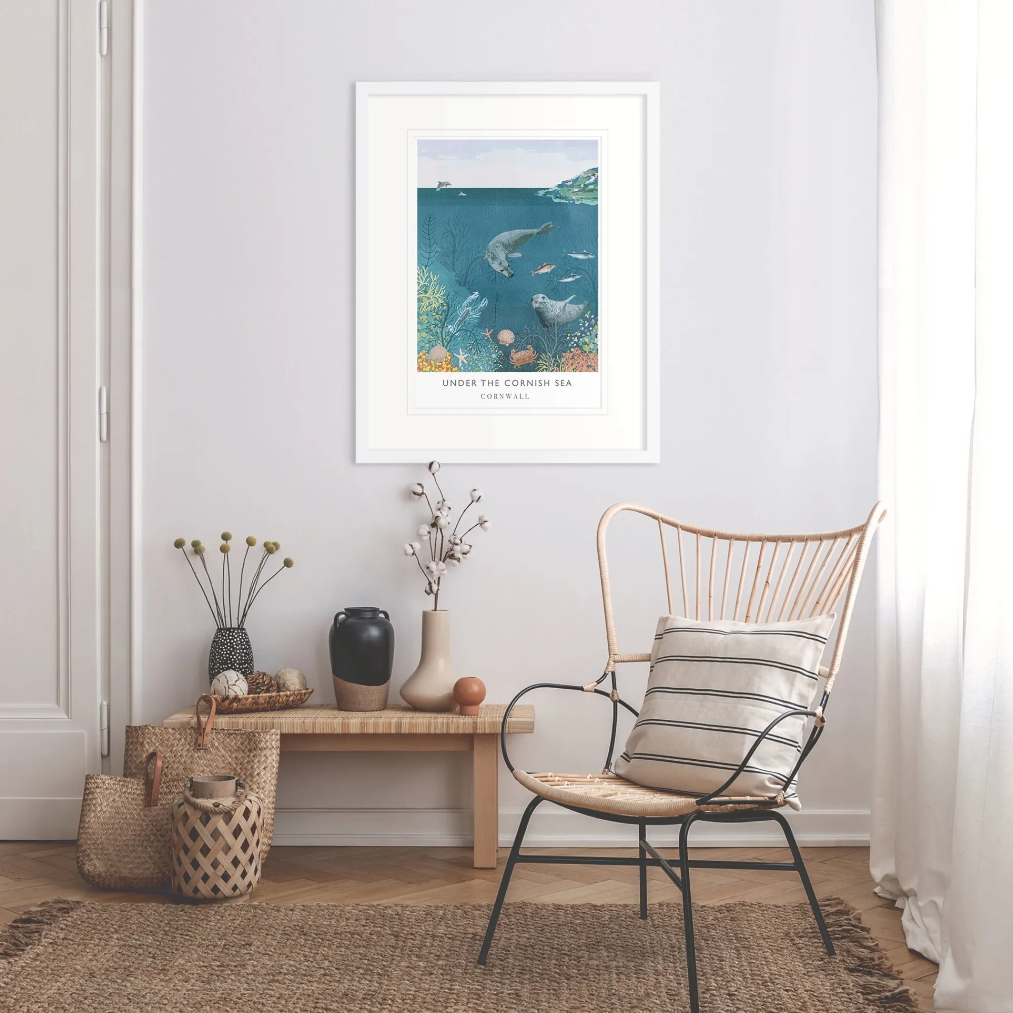 Unframed Prints*Whistlefish Under The Sea Art Print
