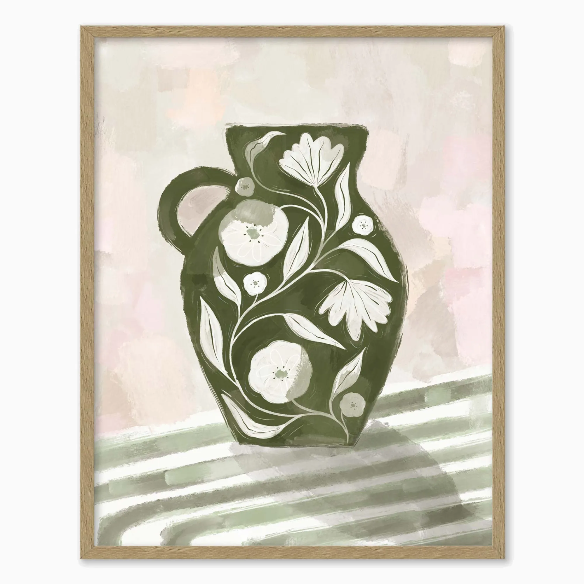 Framed Prints*Whistlefish Vase of Blooms Framed Print