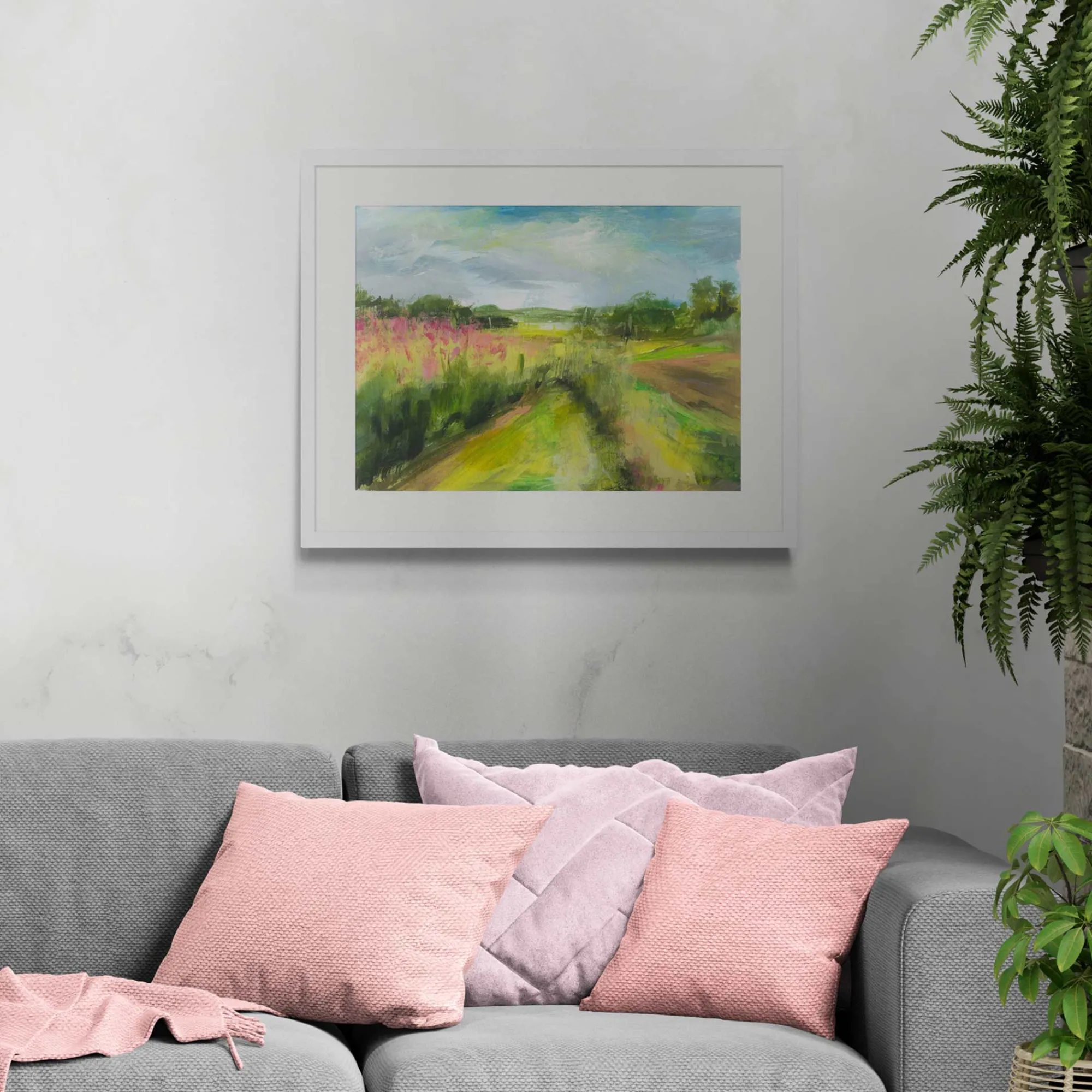 Unframed Prints*Whistlefish Vibrant Meadows Medium Art Print