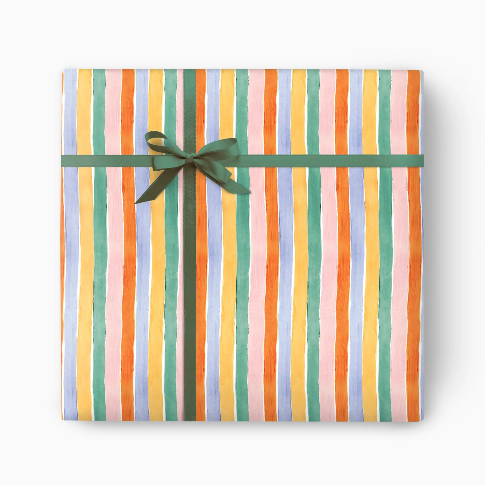 Gift Wrap*Whistlefish Vibrant Stripes Wrapping Paper