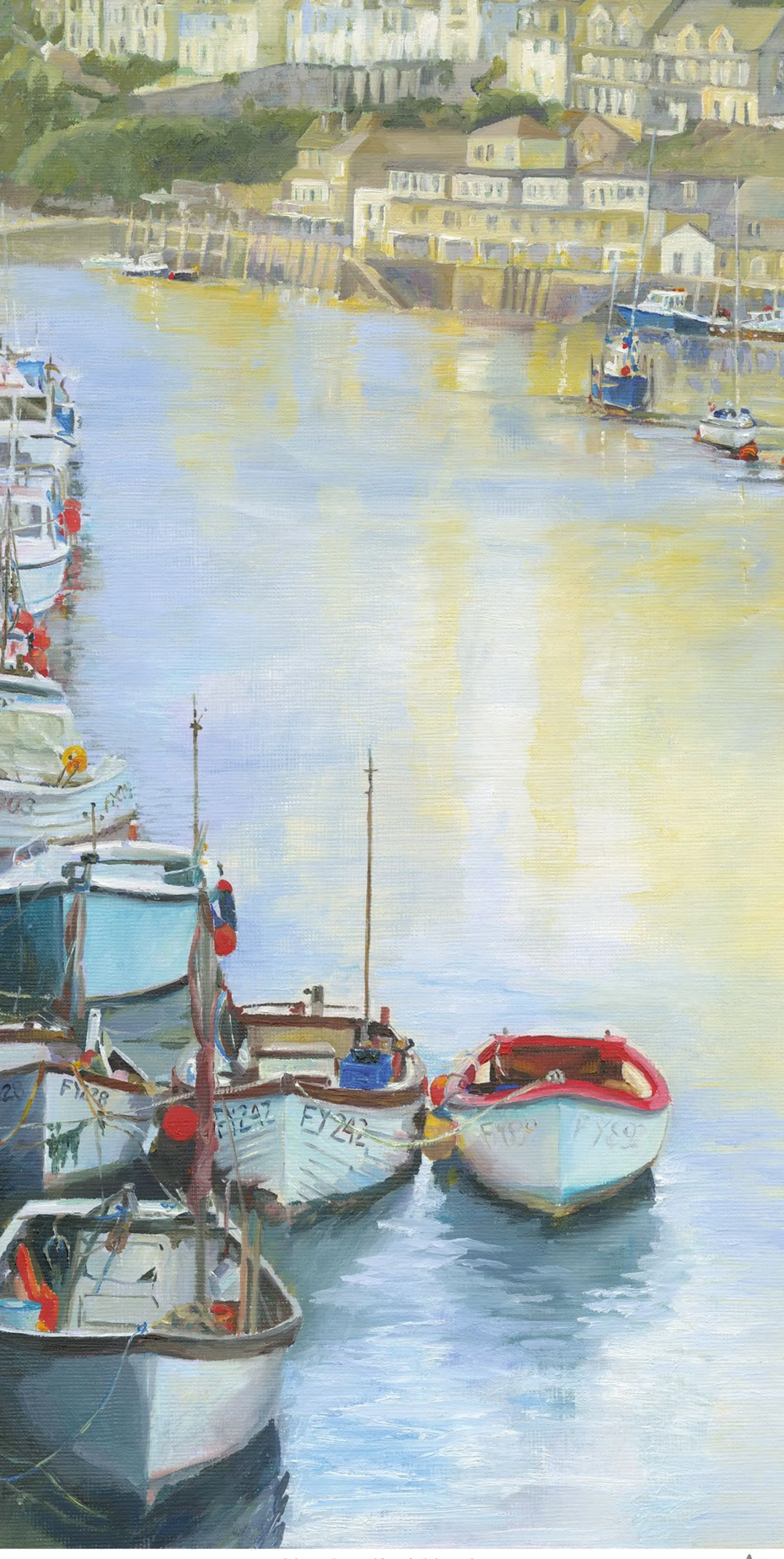 Unframed Prints*Whistlefish View From The Bridge, Looe Art Print