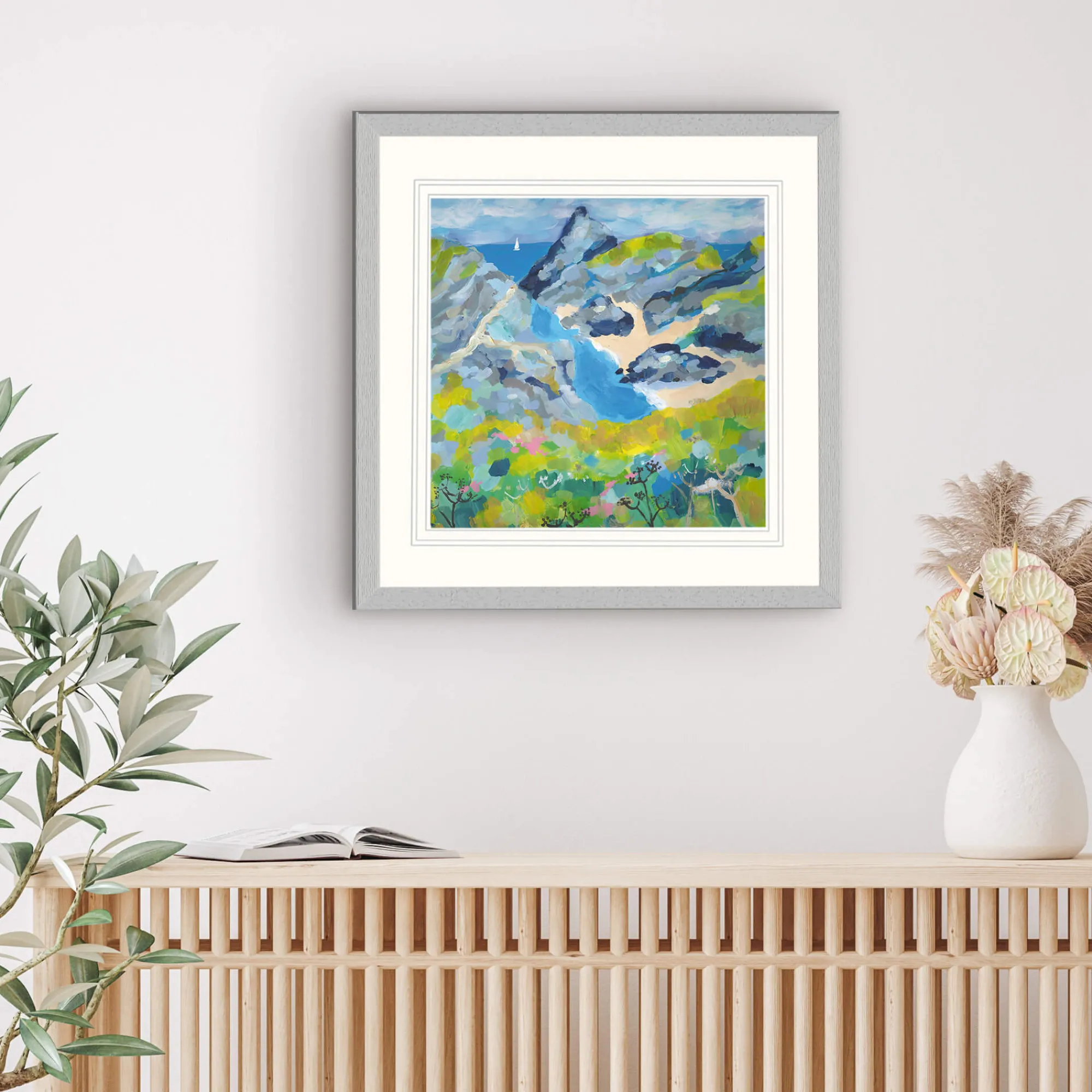 Coastal Scenes|Framed Prints*Whistlefish View To The Sea Framed Print