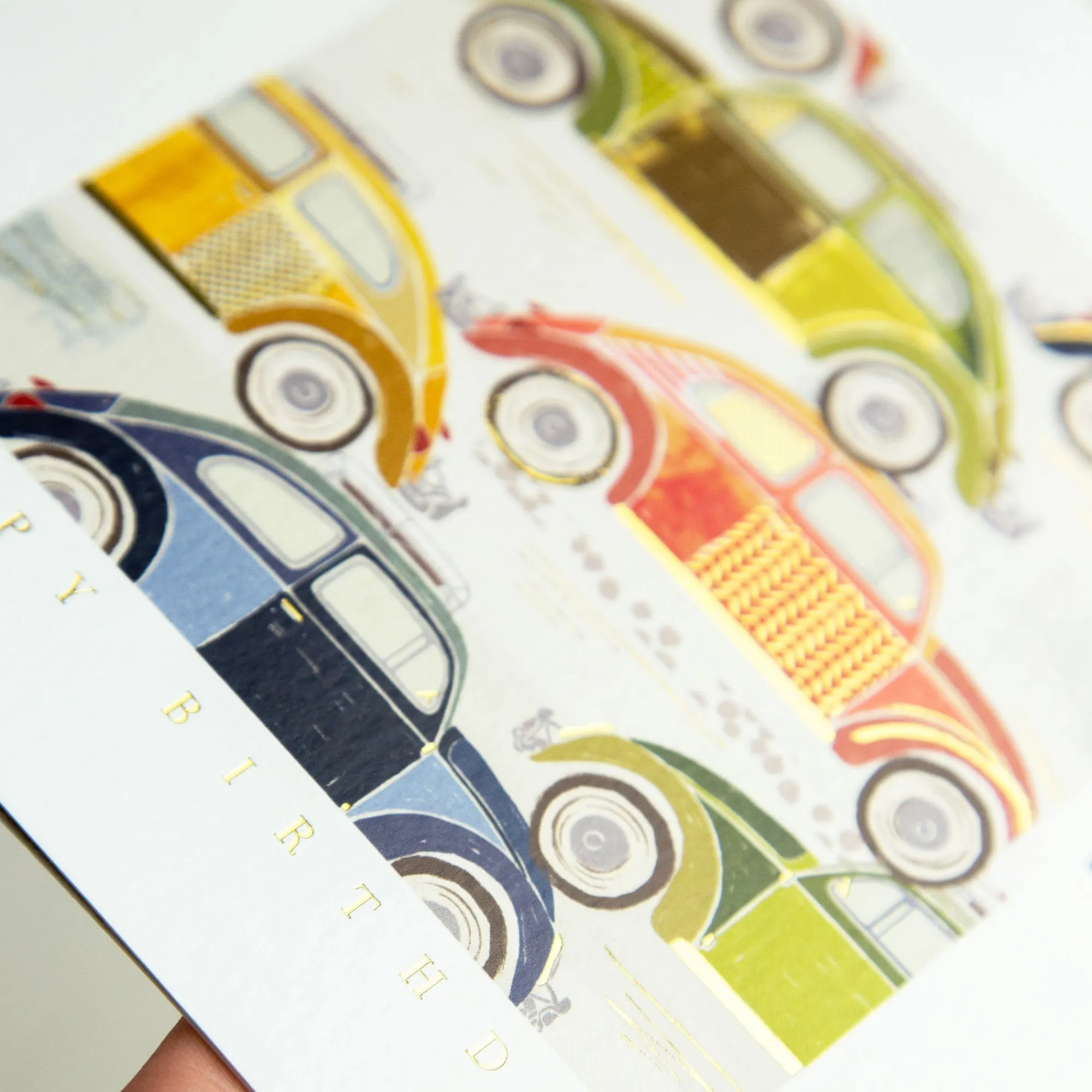Birthday|For Him*Whistlefish Vintage Cars Birthday Card
