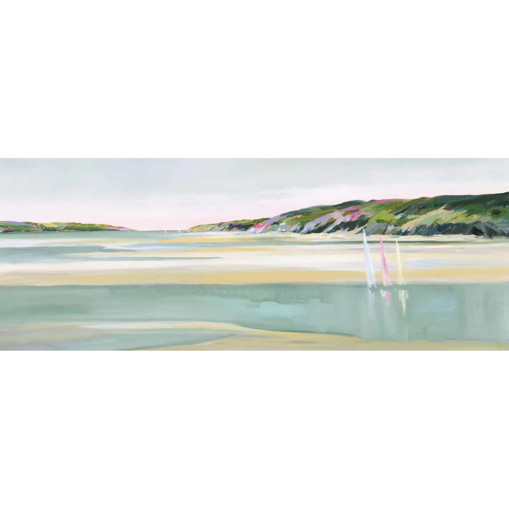 Unframed Prints*Whistlefish Wait For The Turning Tide Art Print