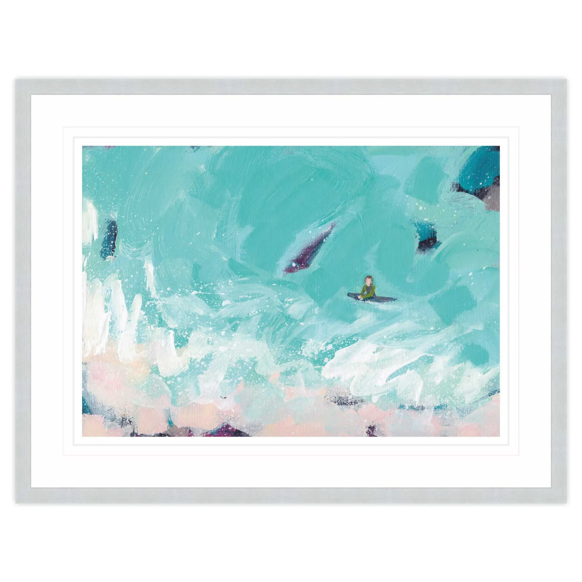 Framed Prints*Whistlefish Waiting For A Wave Framed Print
