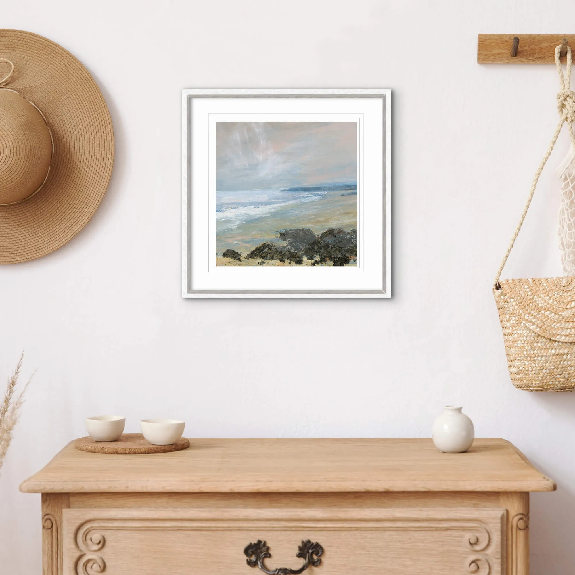 Unframed Prints*Whistlefish Walking On The Beach Art Print