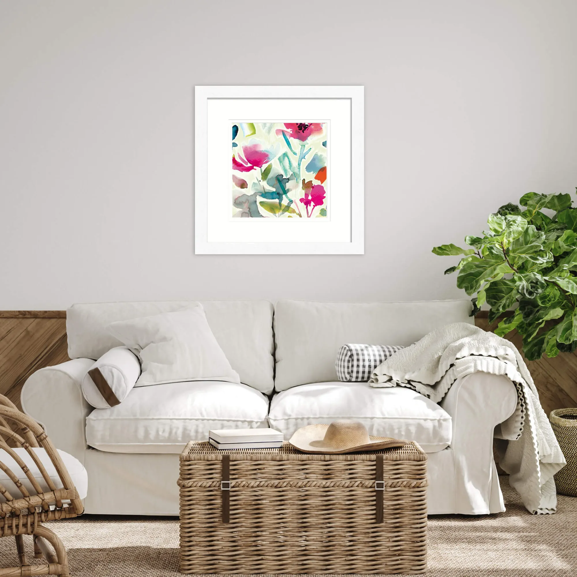 Unframed Prints*Whistlefish Watercolour Blooms Medium Art Print