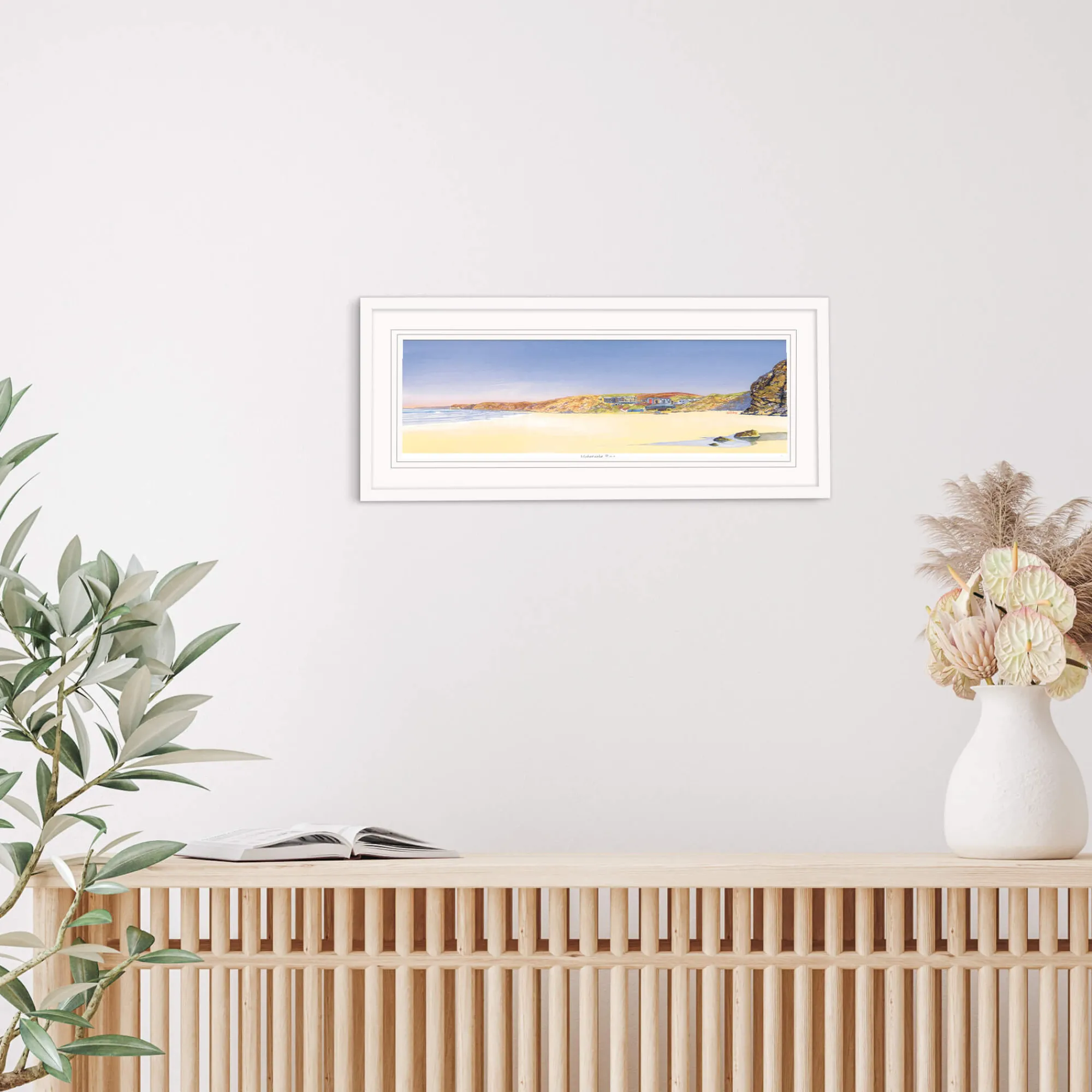 Unframed Prints*Whistlefish Watergate Bay Art Print