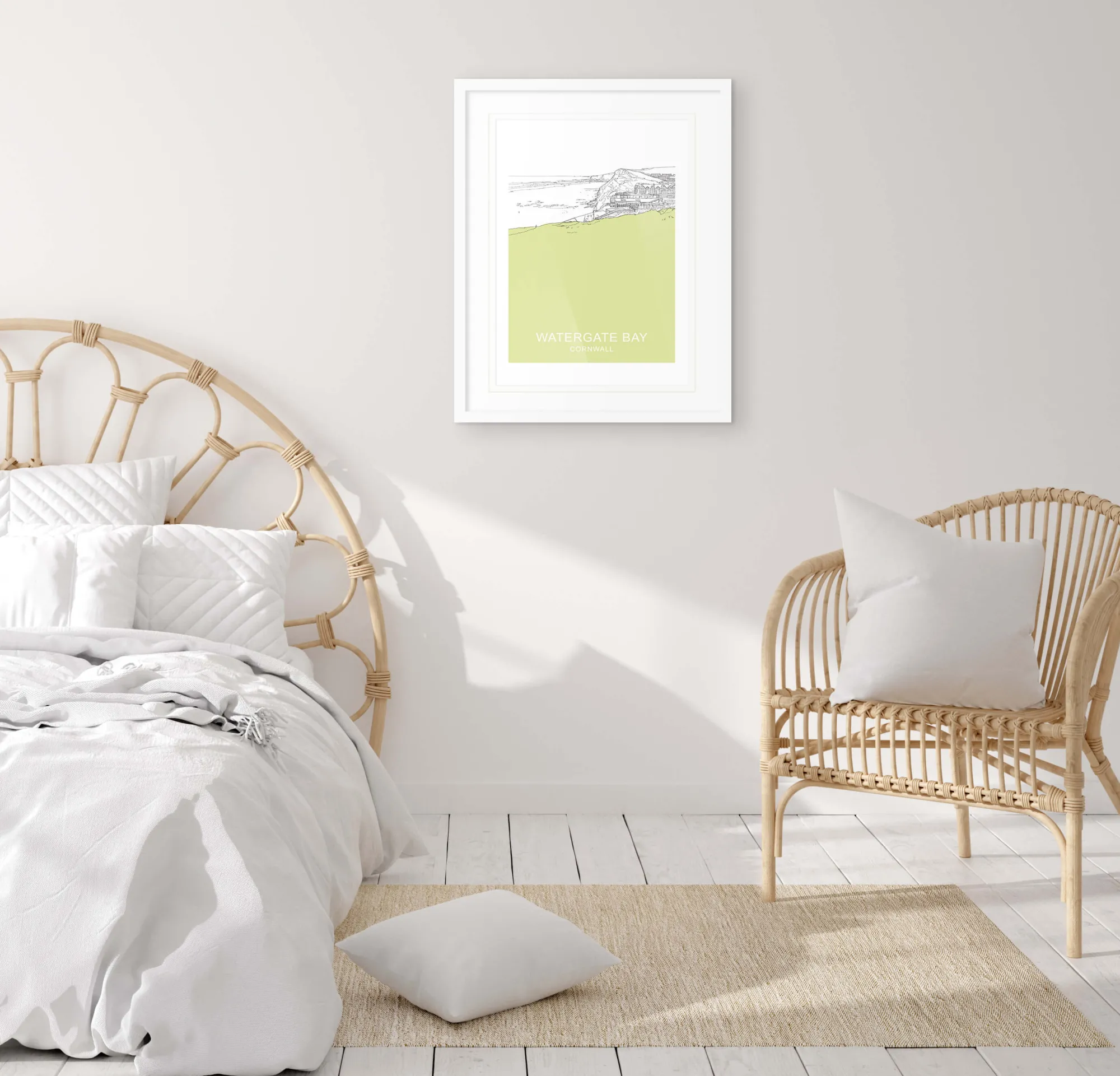 Framed Prints*Whistlefish Watergate Yellow Framed Print