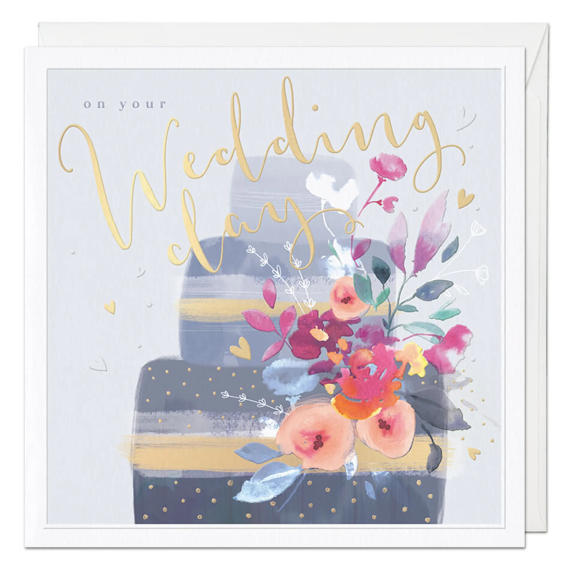 Wedding*Whistlefish Wedding Cake Luxury Wedding Card