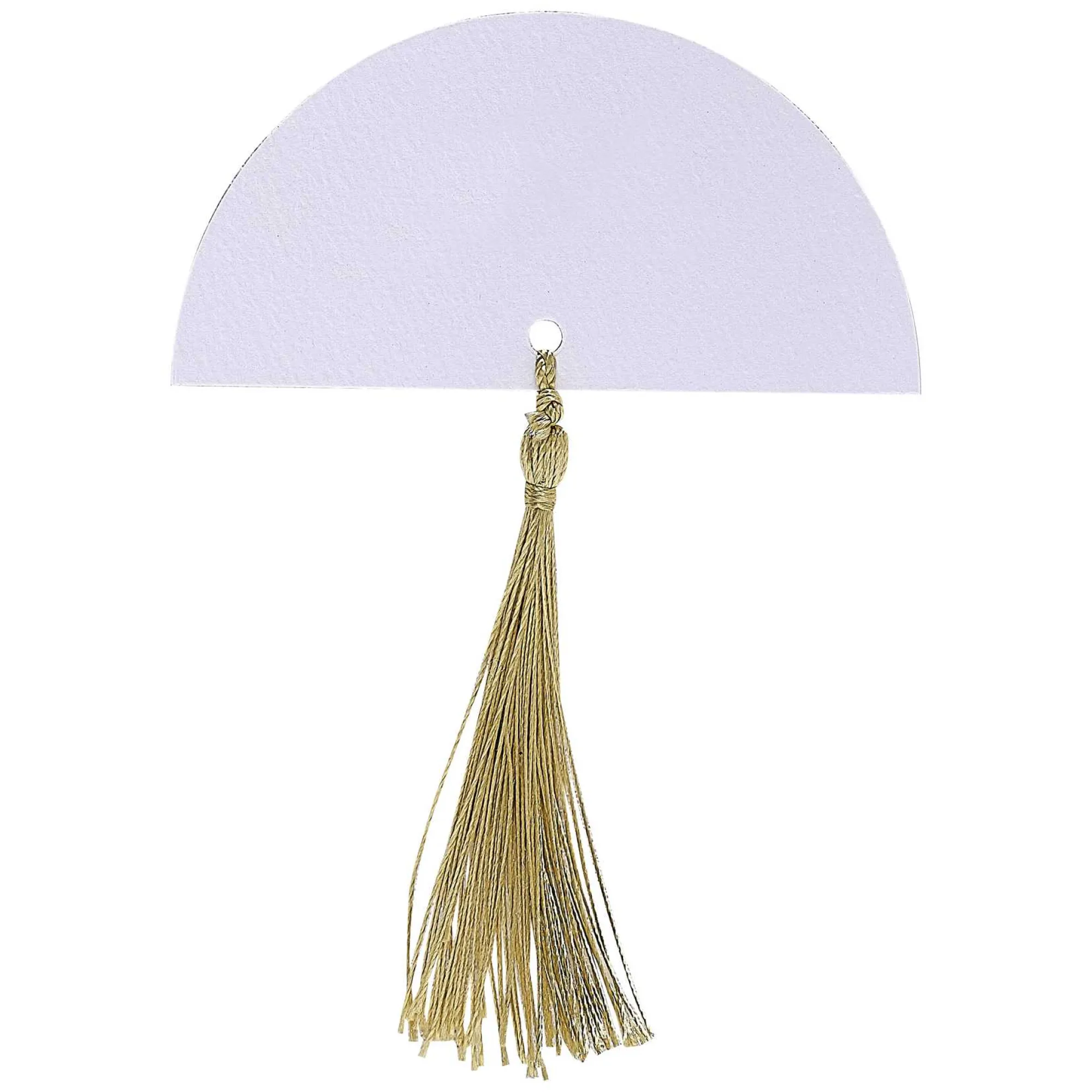 Wedding*Whistlefish Wedding Place Cards With Gold Tassels