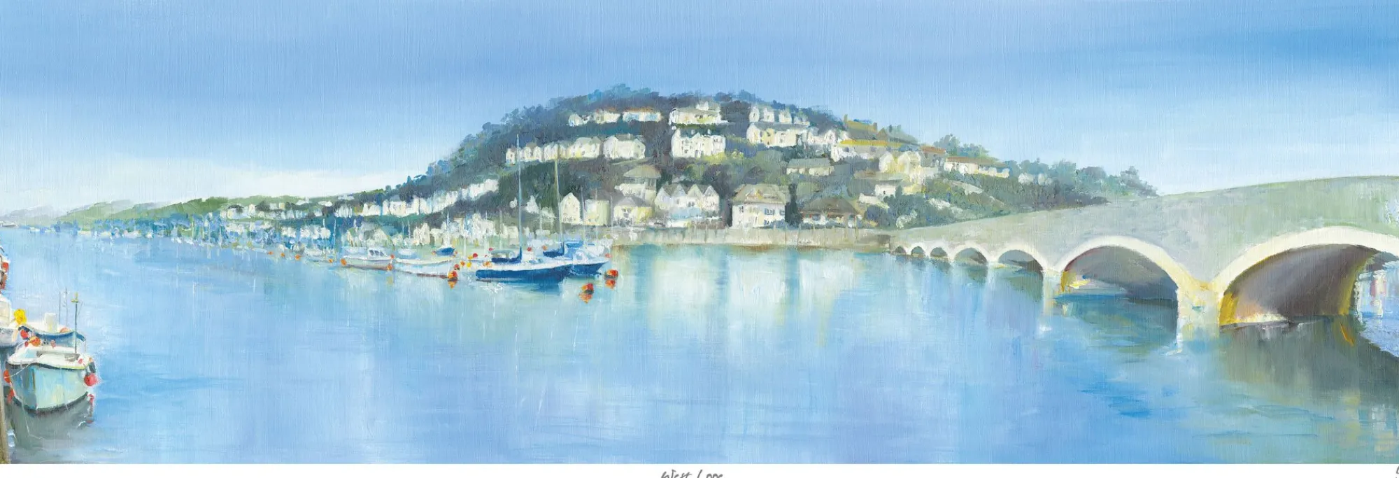 Unframed Prints*Whistlefish West Looe Art Print