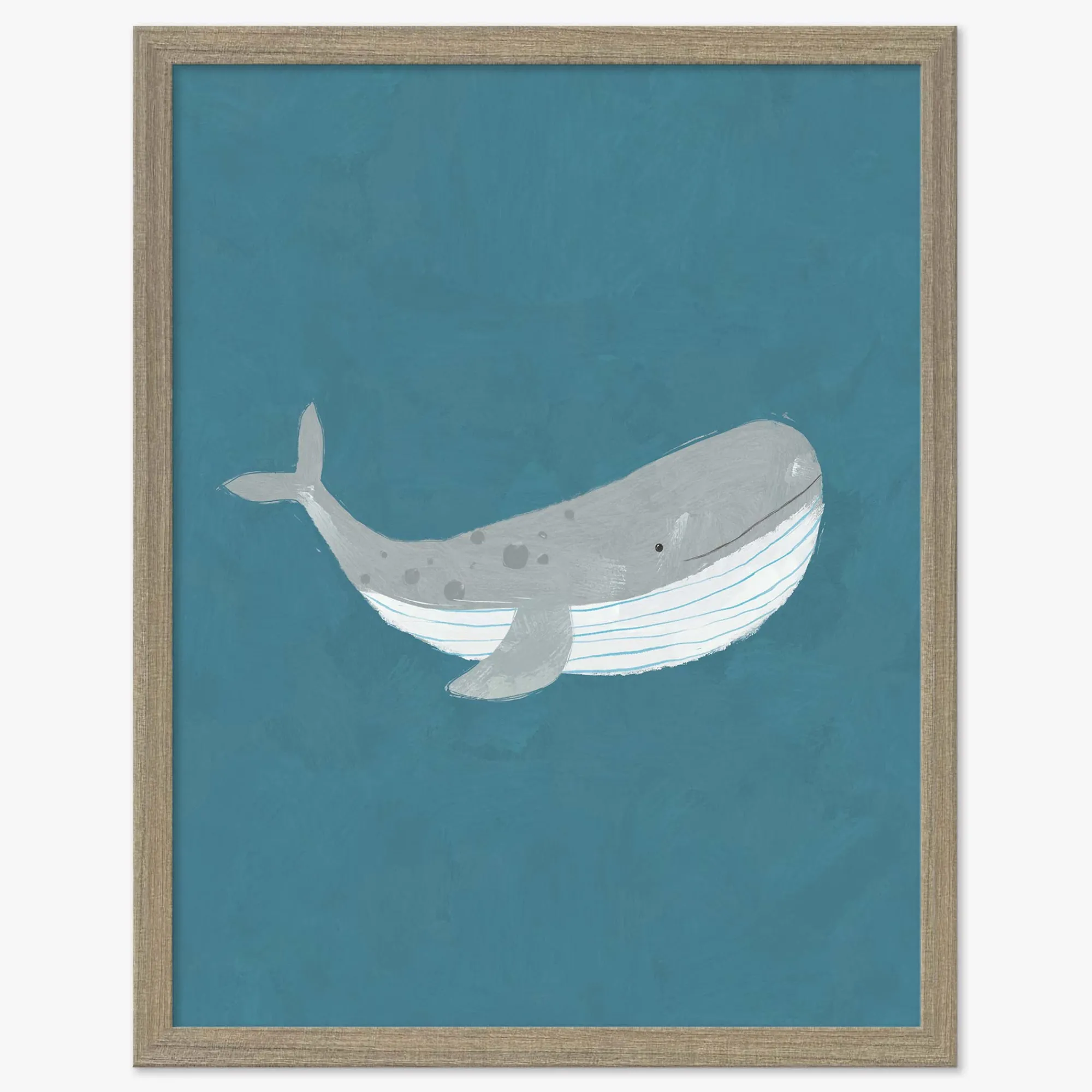 Animal|Framed Prints*Whistlefish Whale Medium Framed Print