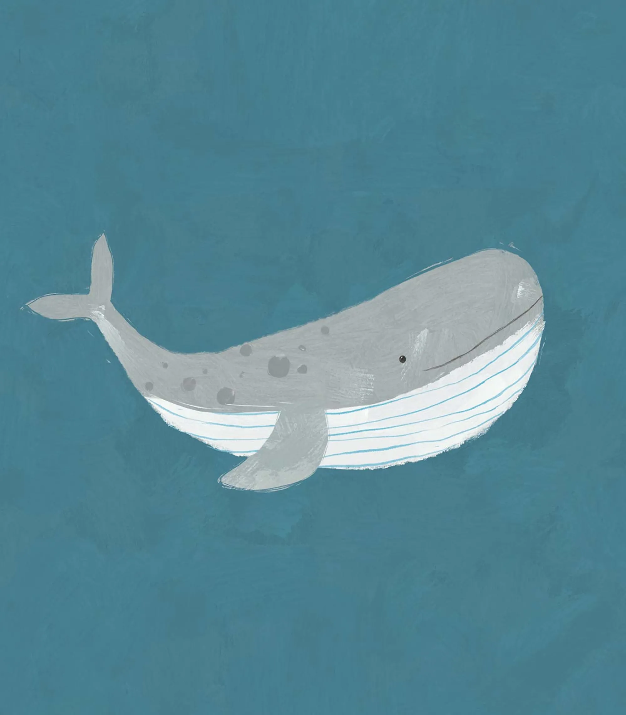 Animal|Framed Prints*Whistlefish Whale Small Framed Print