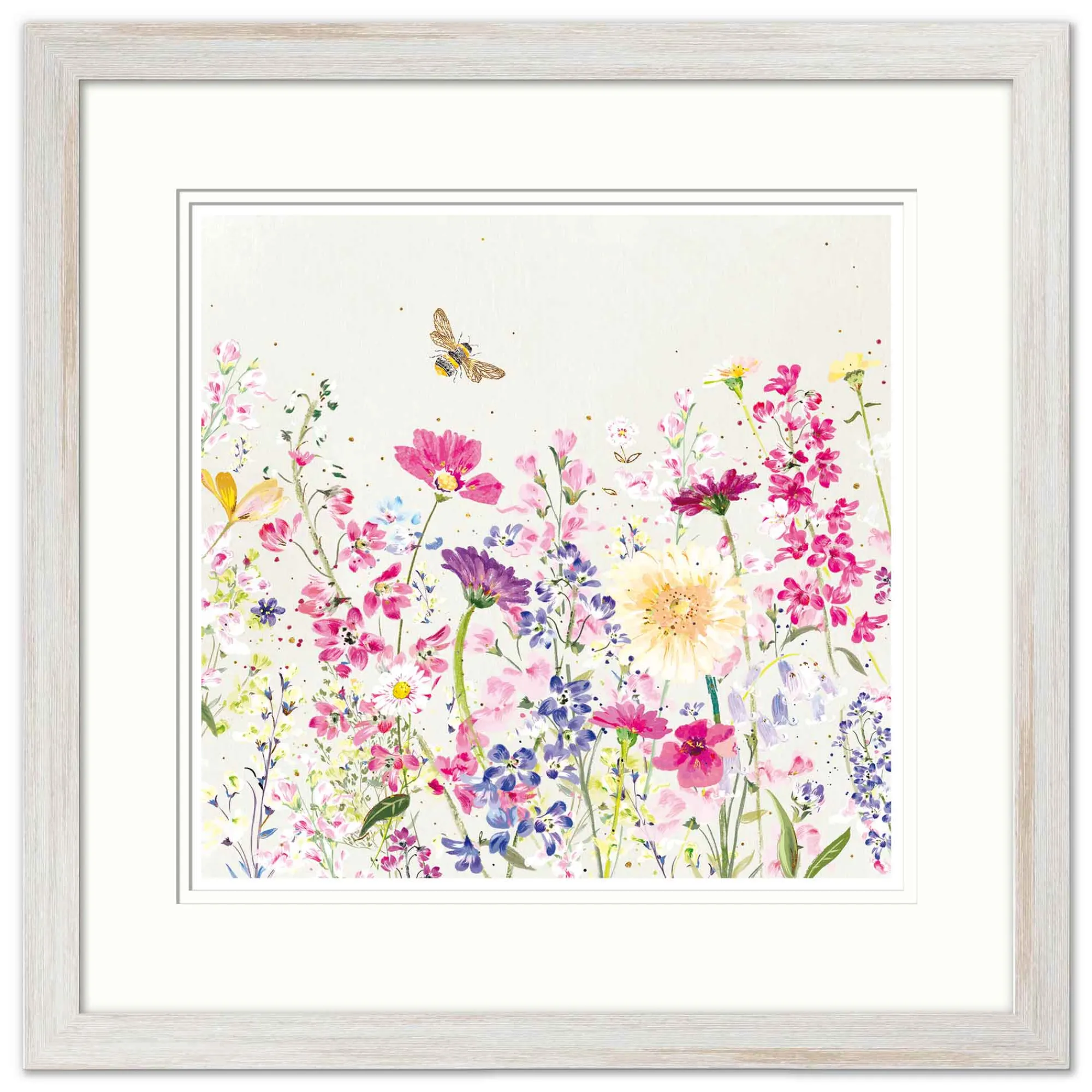 Floral & Flowers|Framed Prints*Whistlefish Wild Flowers Small Framed Print