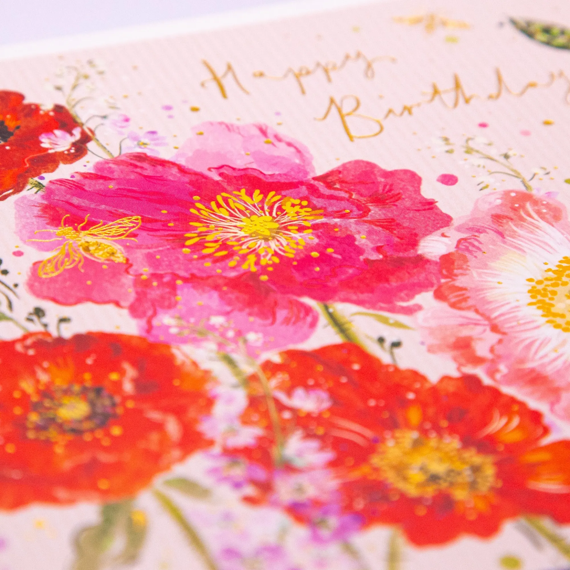 Birthday|For Her*Whistlefish Wild Poppies Birthday Card