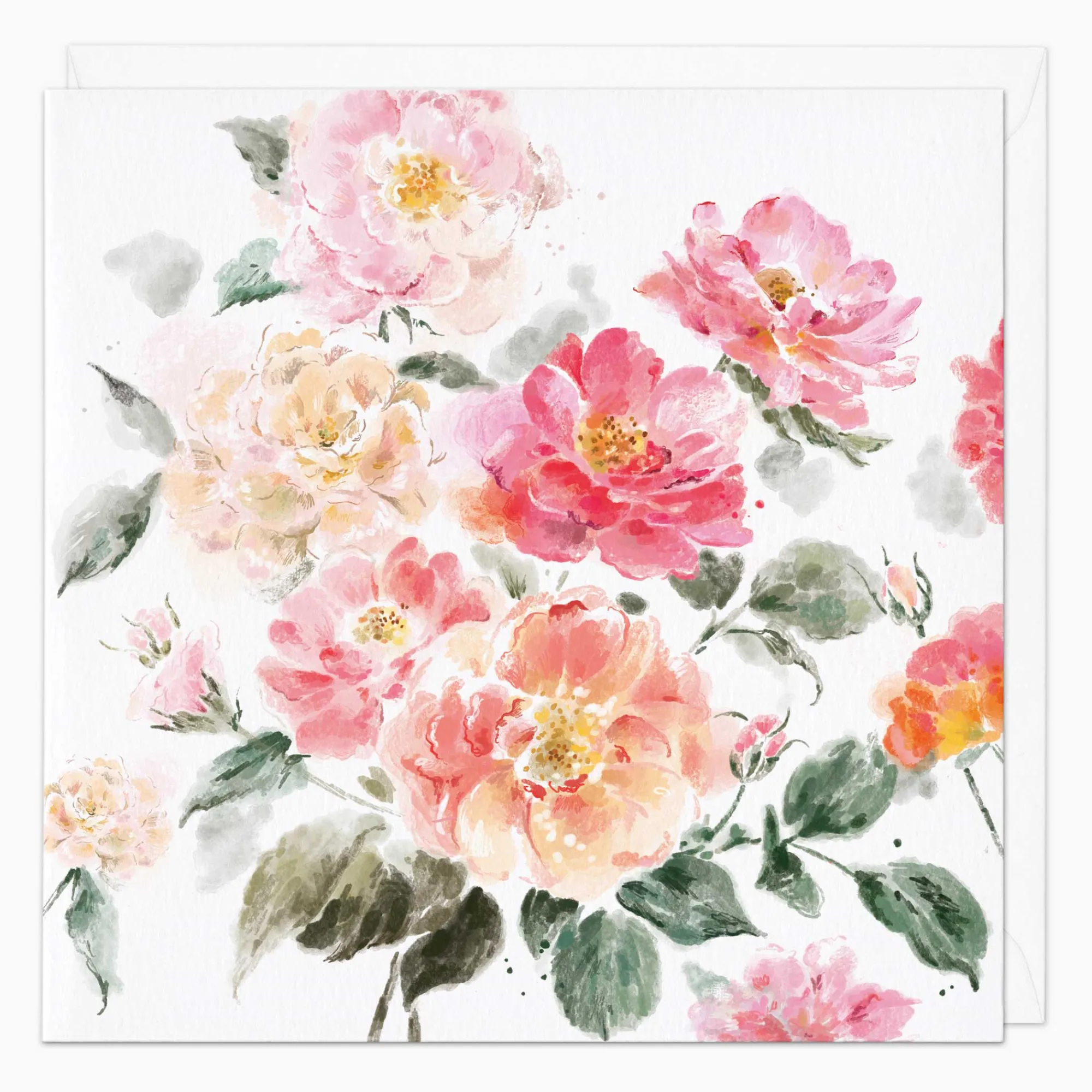 Mother's Day*Whistlefish Wild Roses Art Card