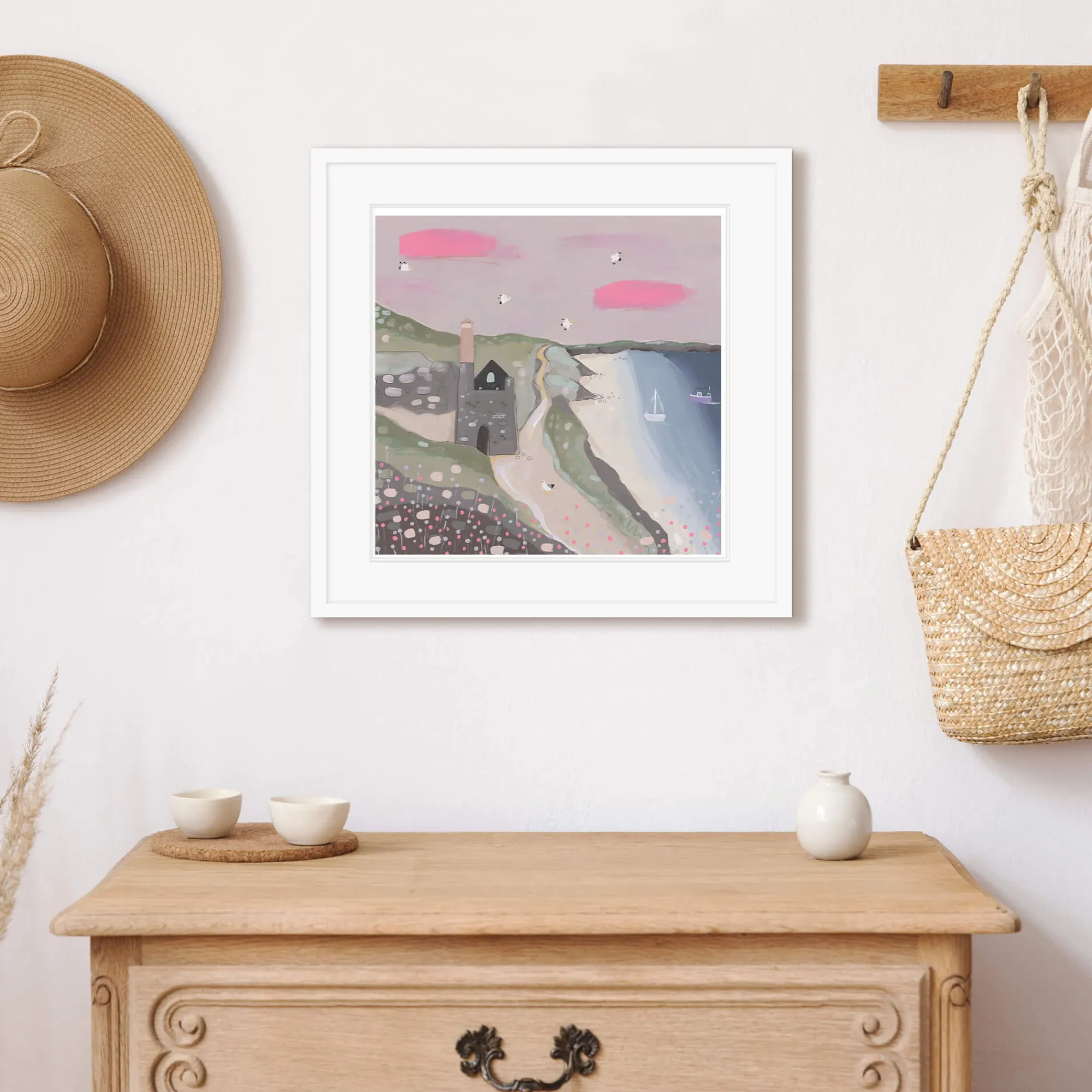 Unframed Prints*Whistlefish Wild Tin Mine Med Art Print