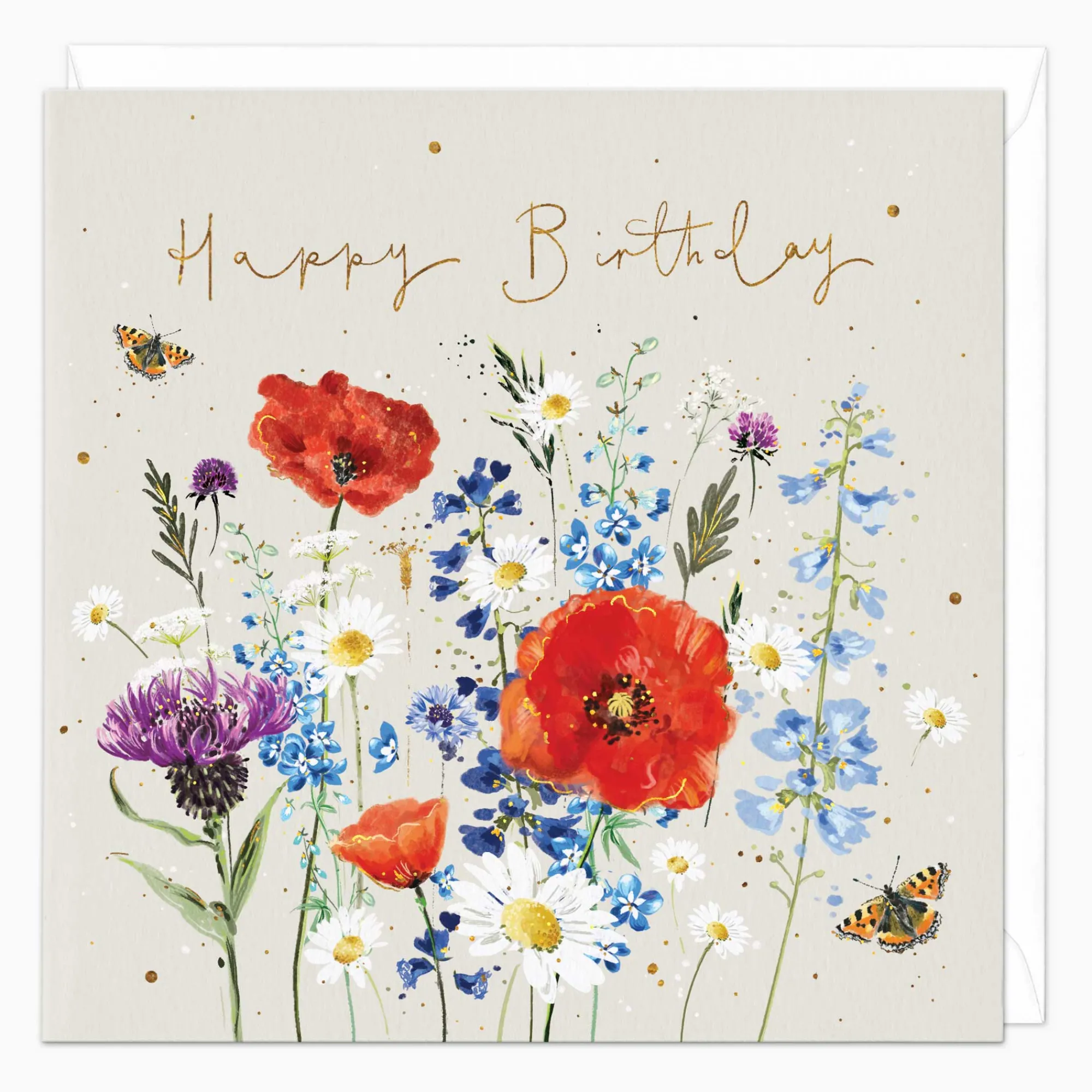 Birthday|For Her*Whistlefish Wildflower Birthday Card