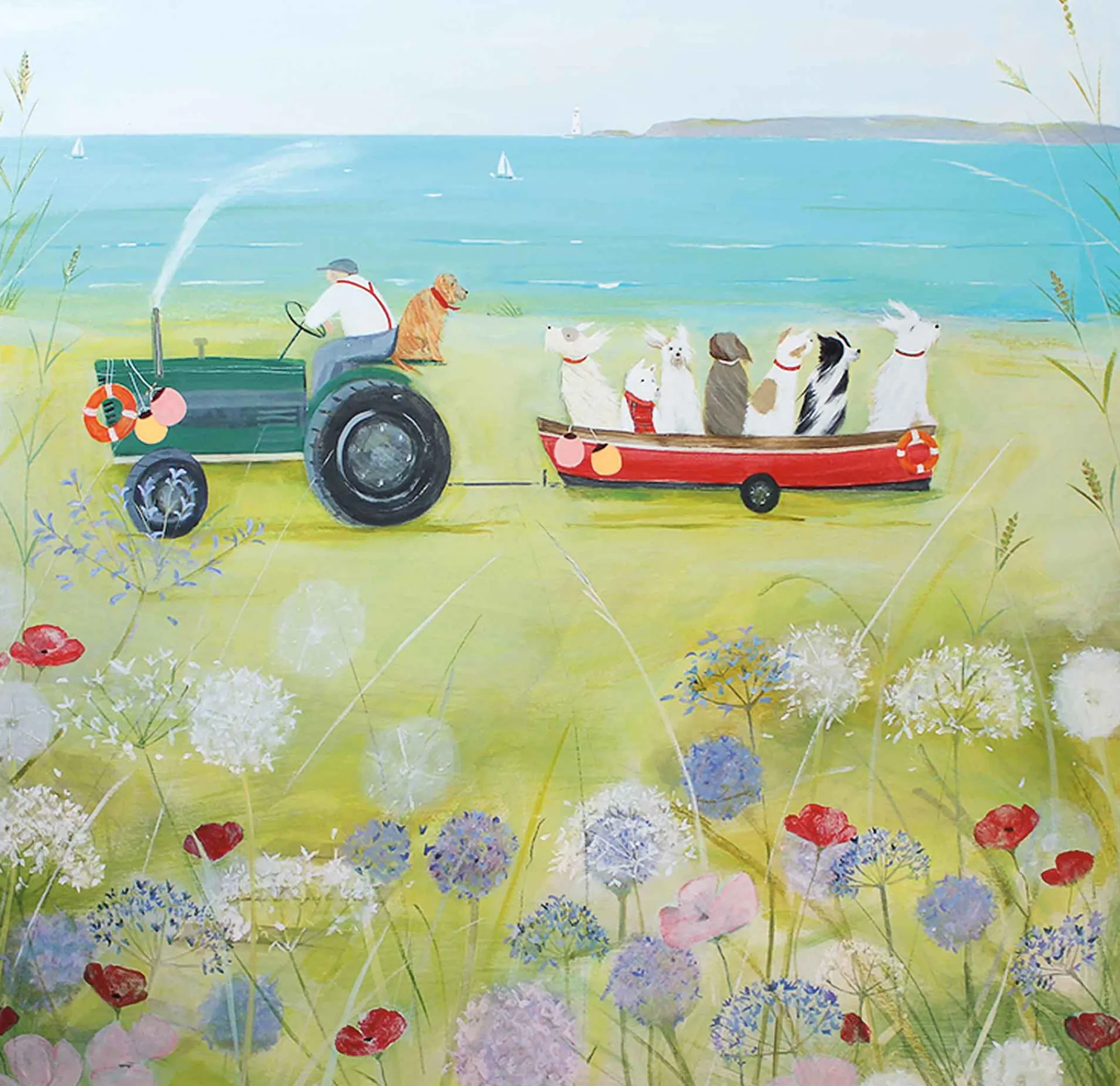 Unframed Prints*Whistlefish Wind In Their Ears Art Print