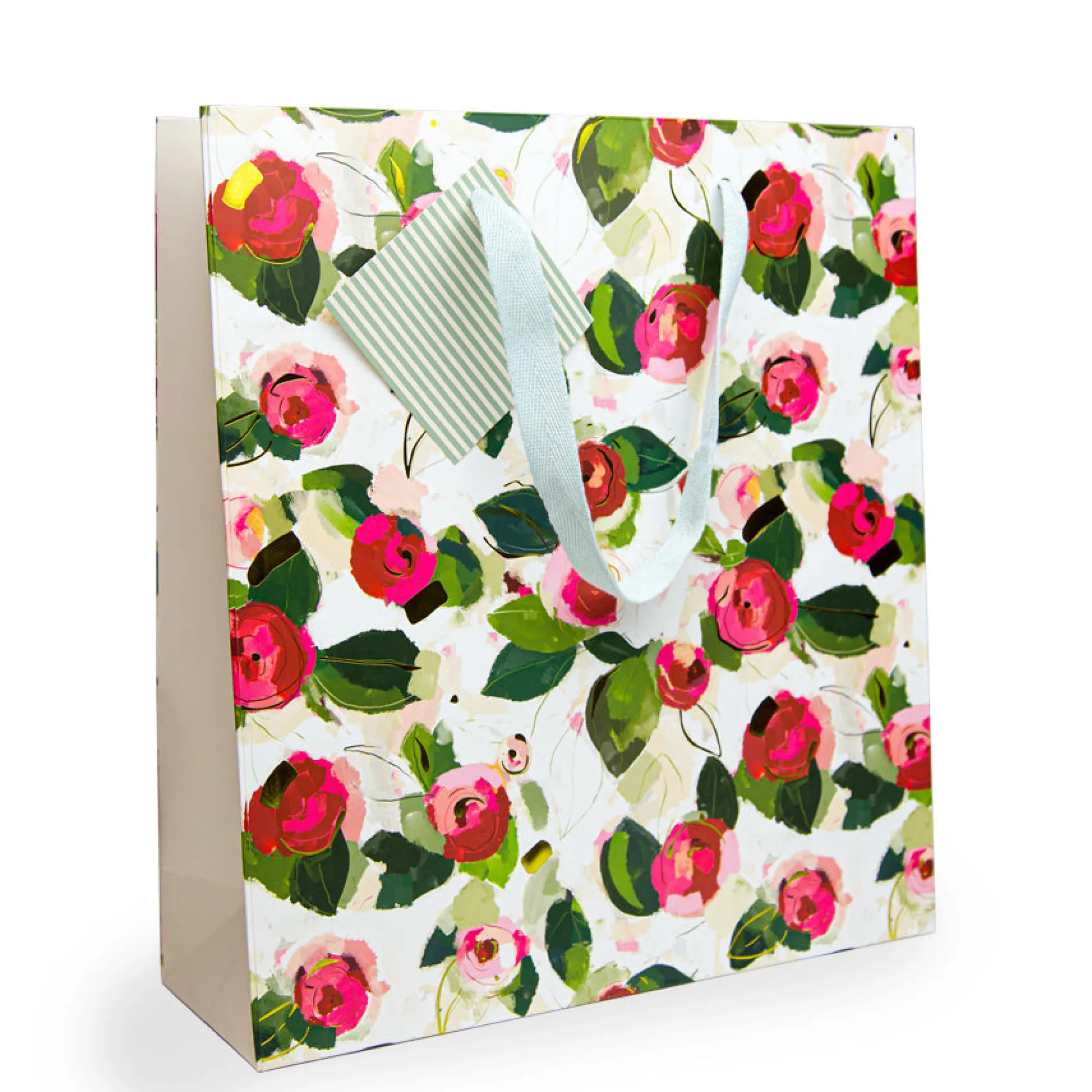 Gift Bags|Gift Bags*Whistlefish Winter Camellia Large Gift Bag