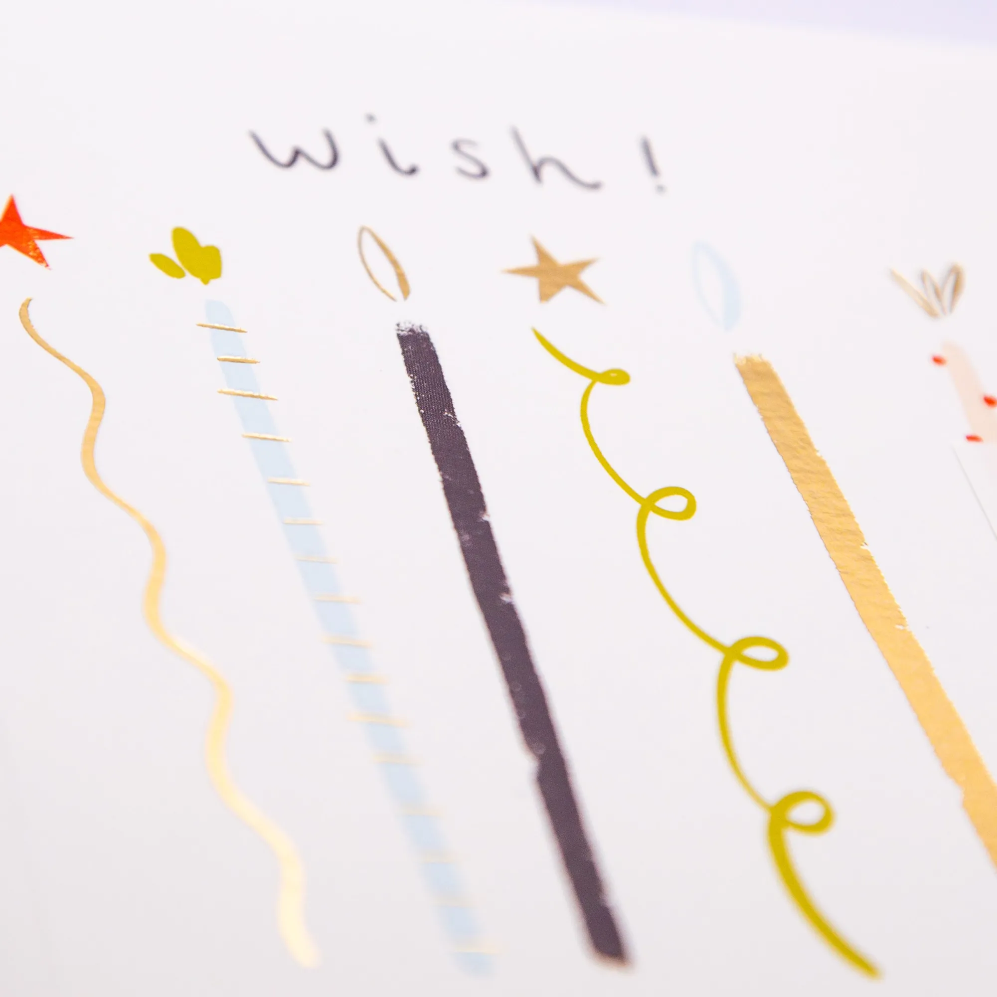 Birthday|For Children*Whistlefish Wish! Candles Birthday Card