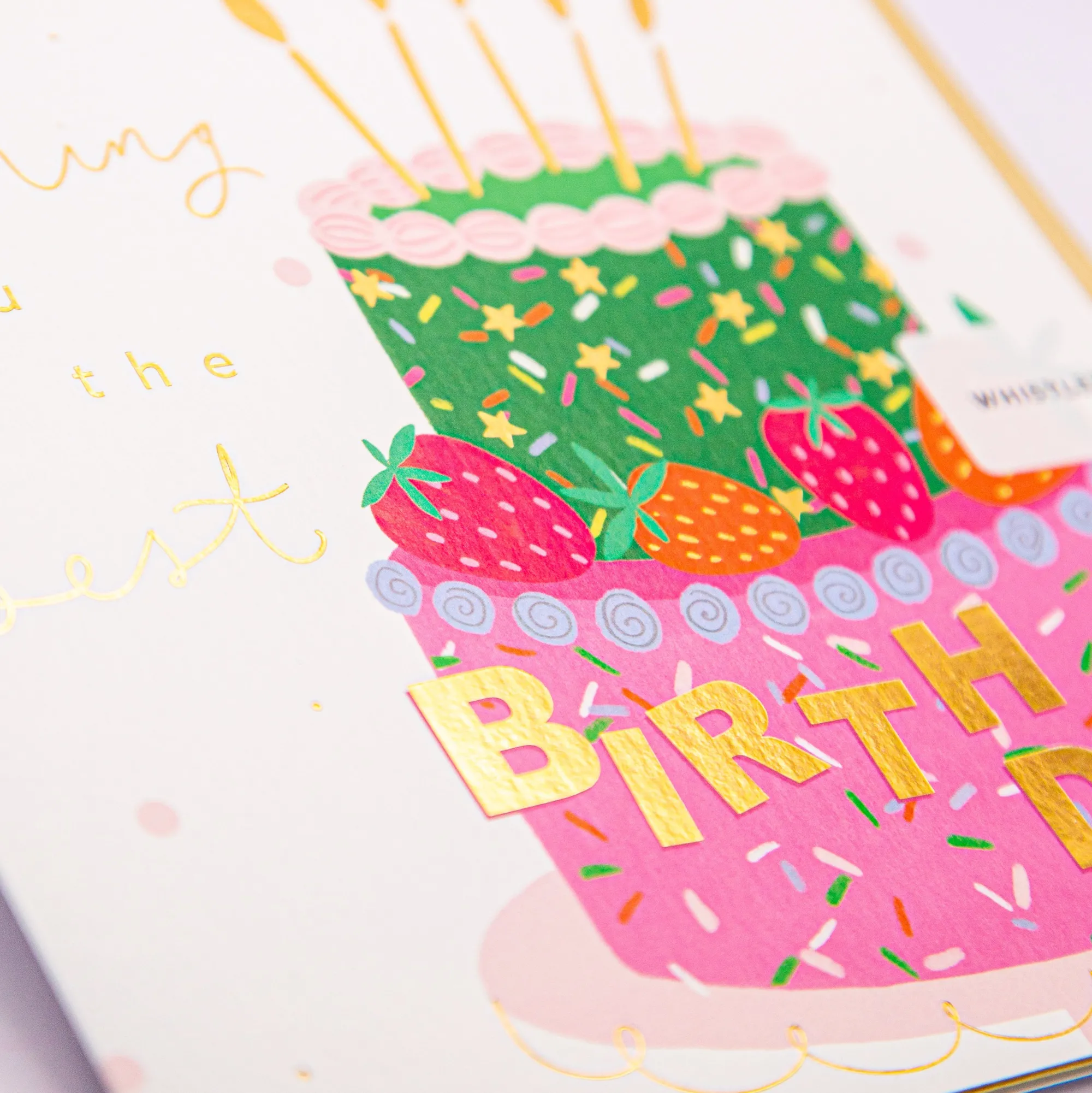 Birthday|For Children*Whistlefish Wishing You The Best Birthday Card
