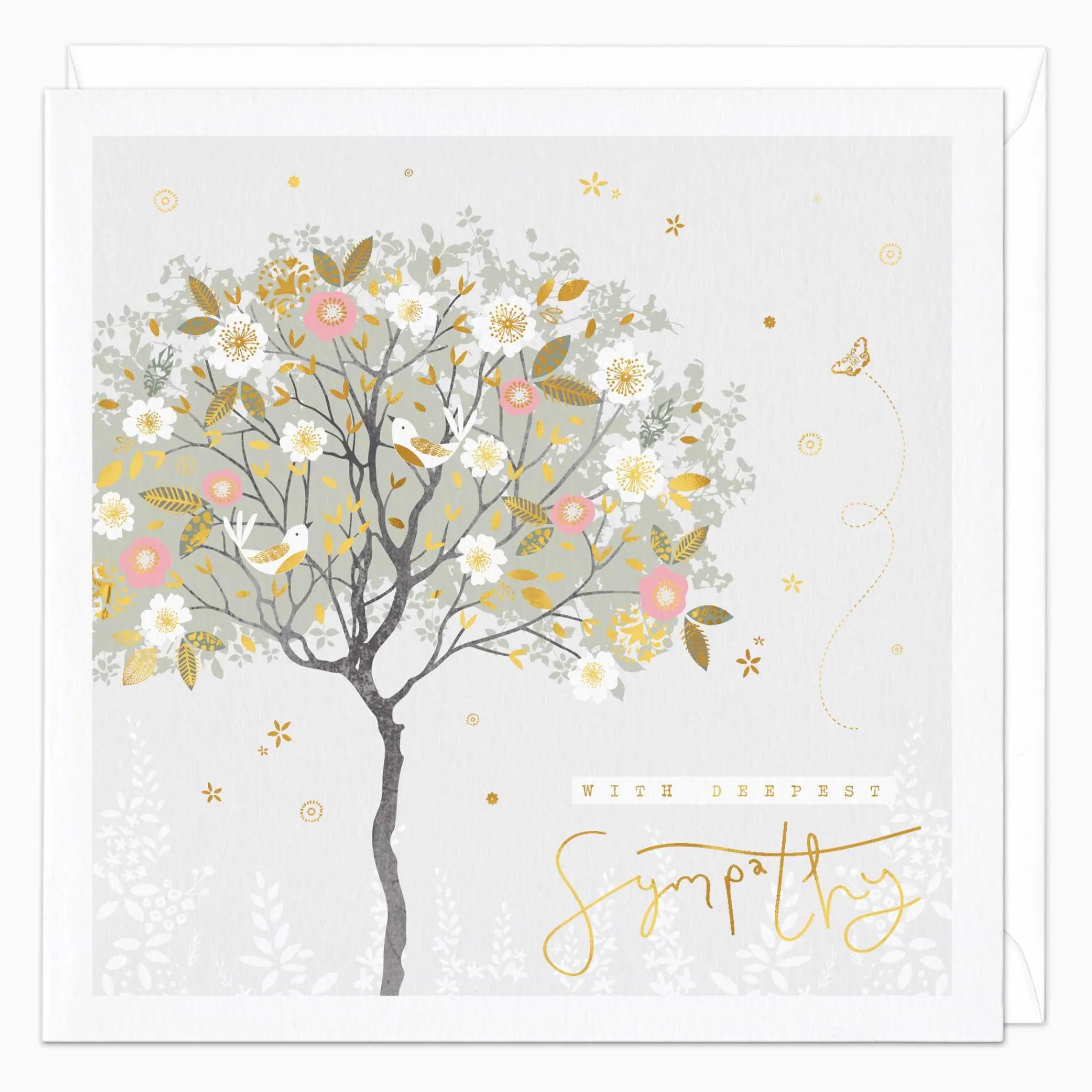 Sympathy*Whistlefish With Deepest Sympathy Card