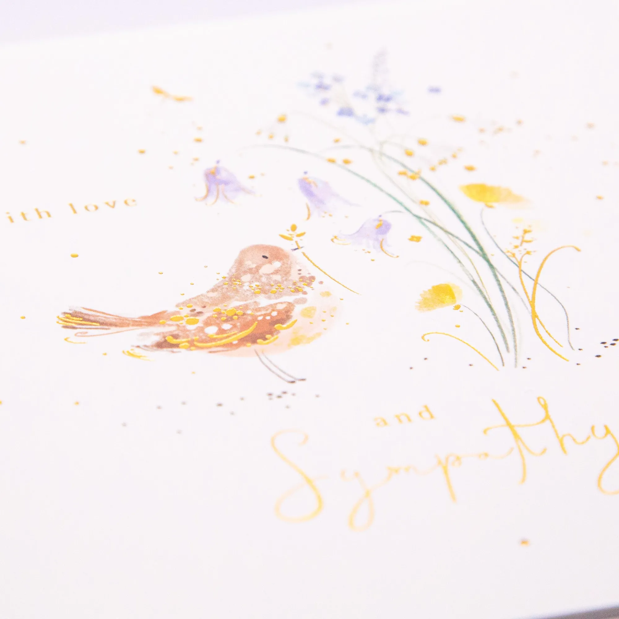 Sympathy*Whistlefish With Love And Sympathy Card