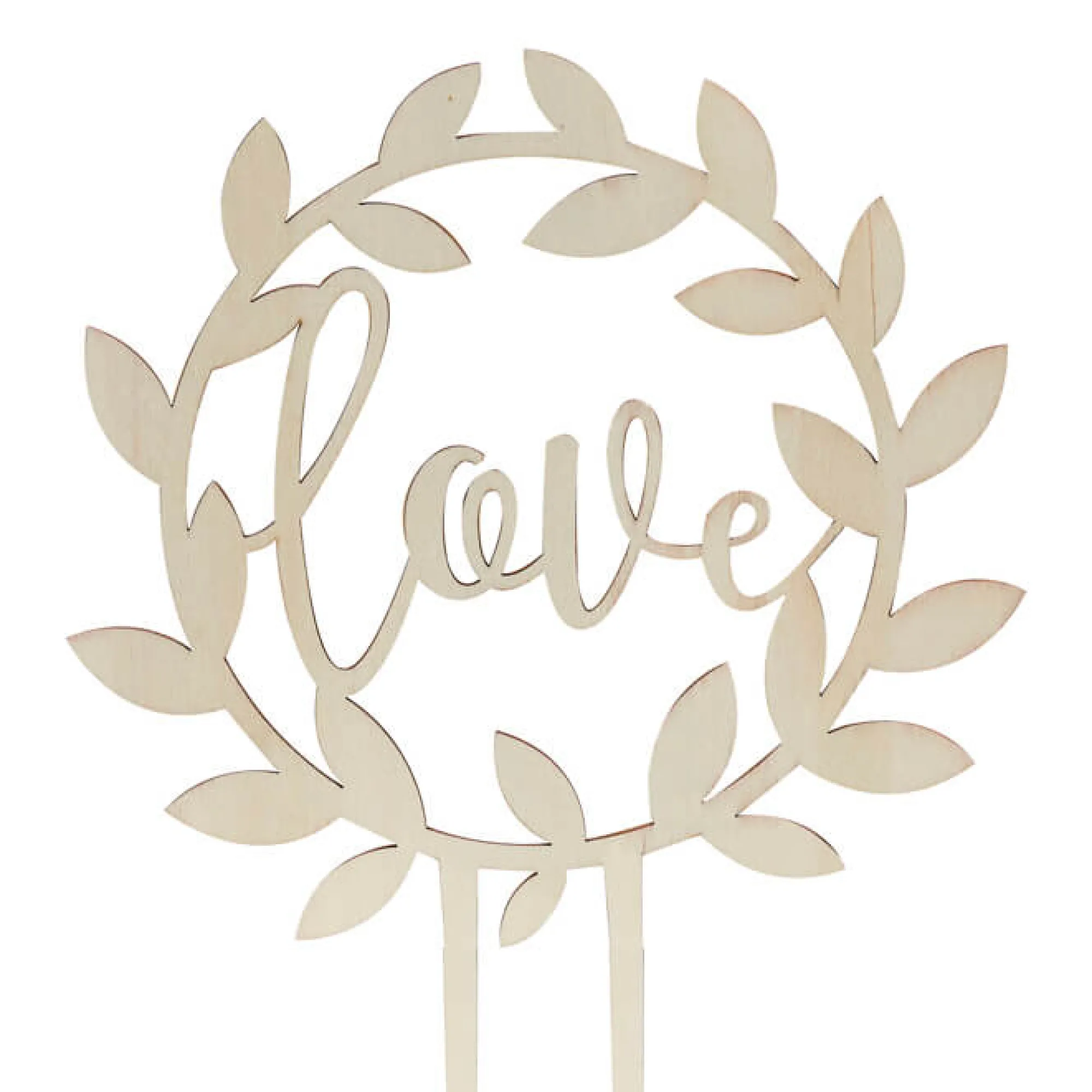 Cake Topper|Wedding*Whistlefish Wooden Love Wedding Cake Topper