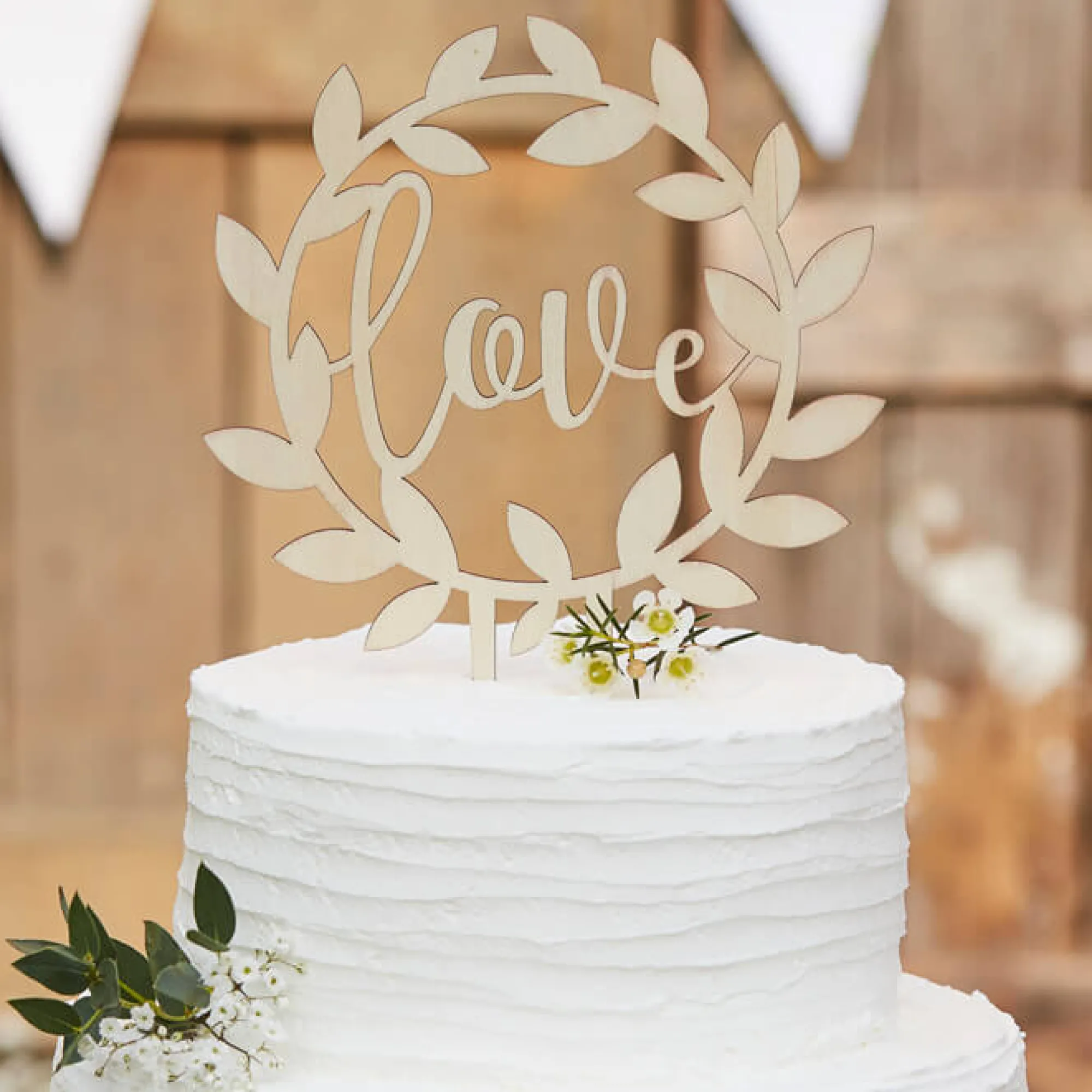 Cake Topper|Wedding*Whistlefish Wooden Love Wedding Cake Topper