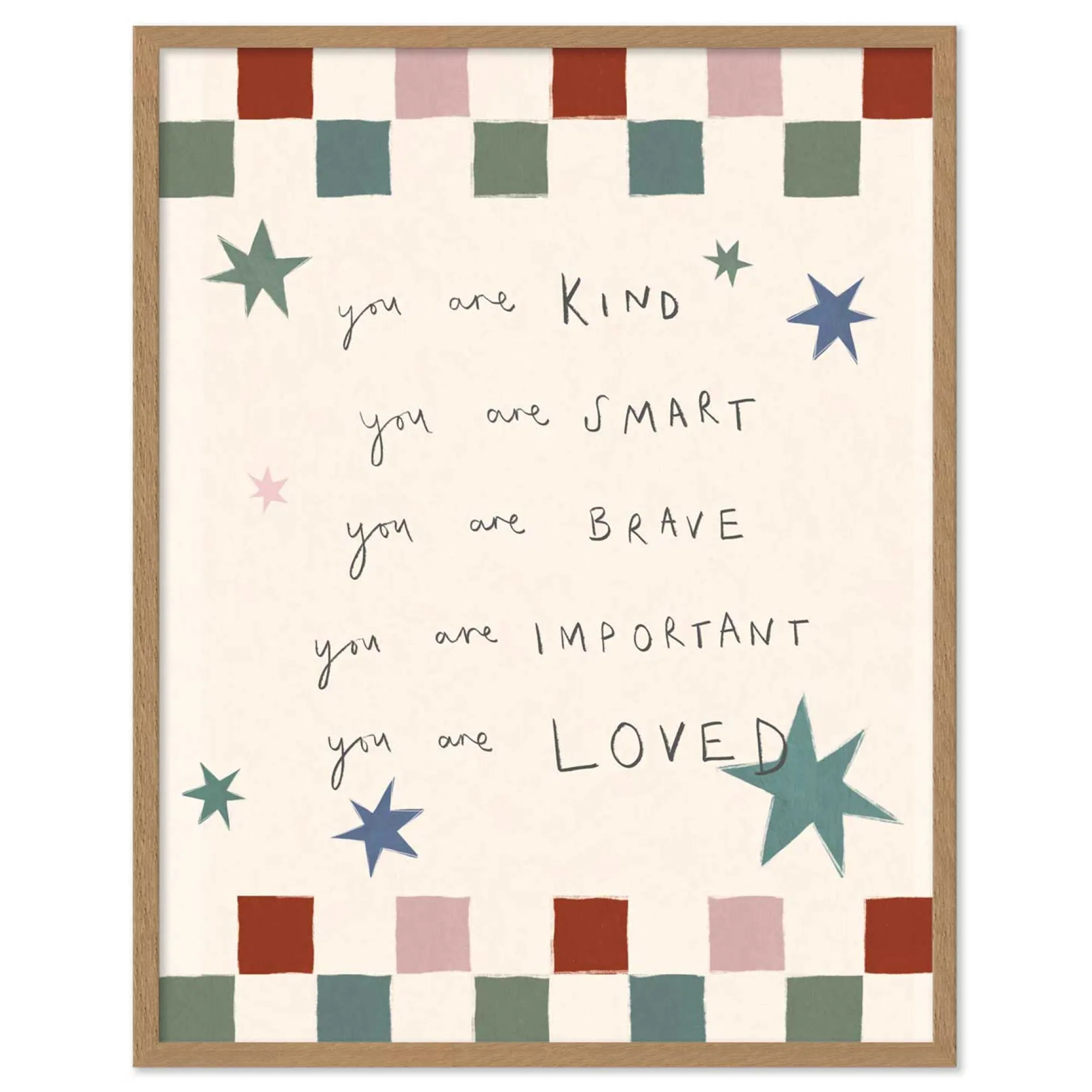 Wild Wonders|Framed Prints*Whistlefish Words to Grow By Medium Framed Print