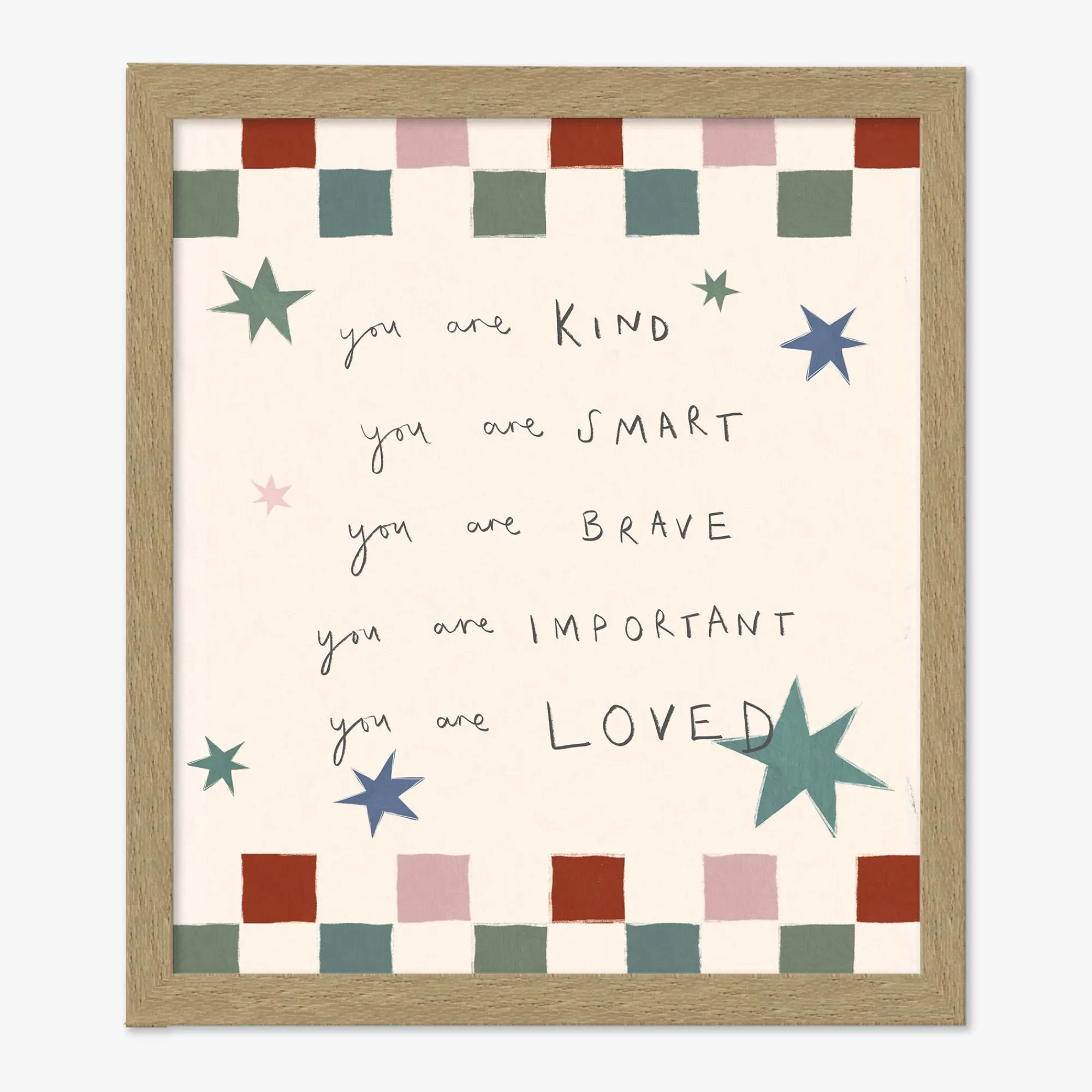 Wild Wonders|Framed Prints*Whistlefish Words to Grow By Small Framed Print