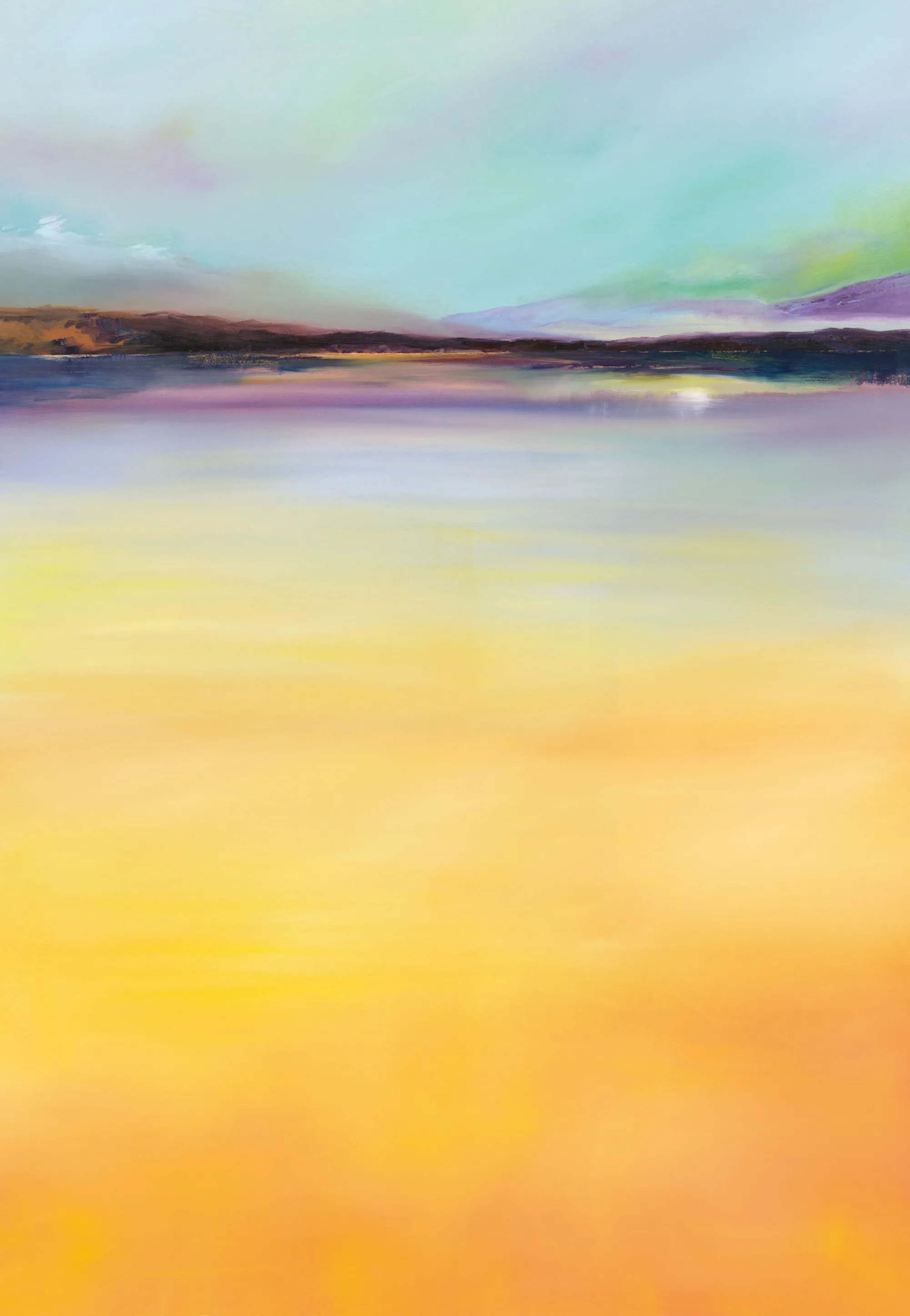 Unframed Prints*Whistlefish Yellow Haze Large Art Print