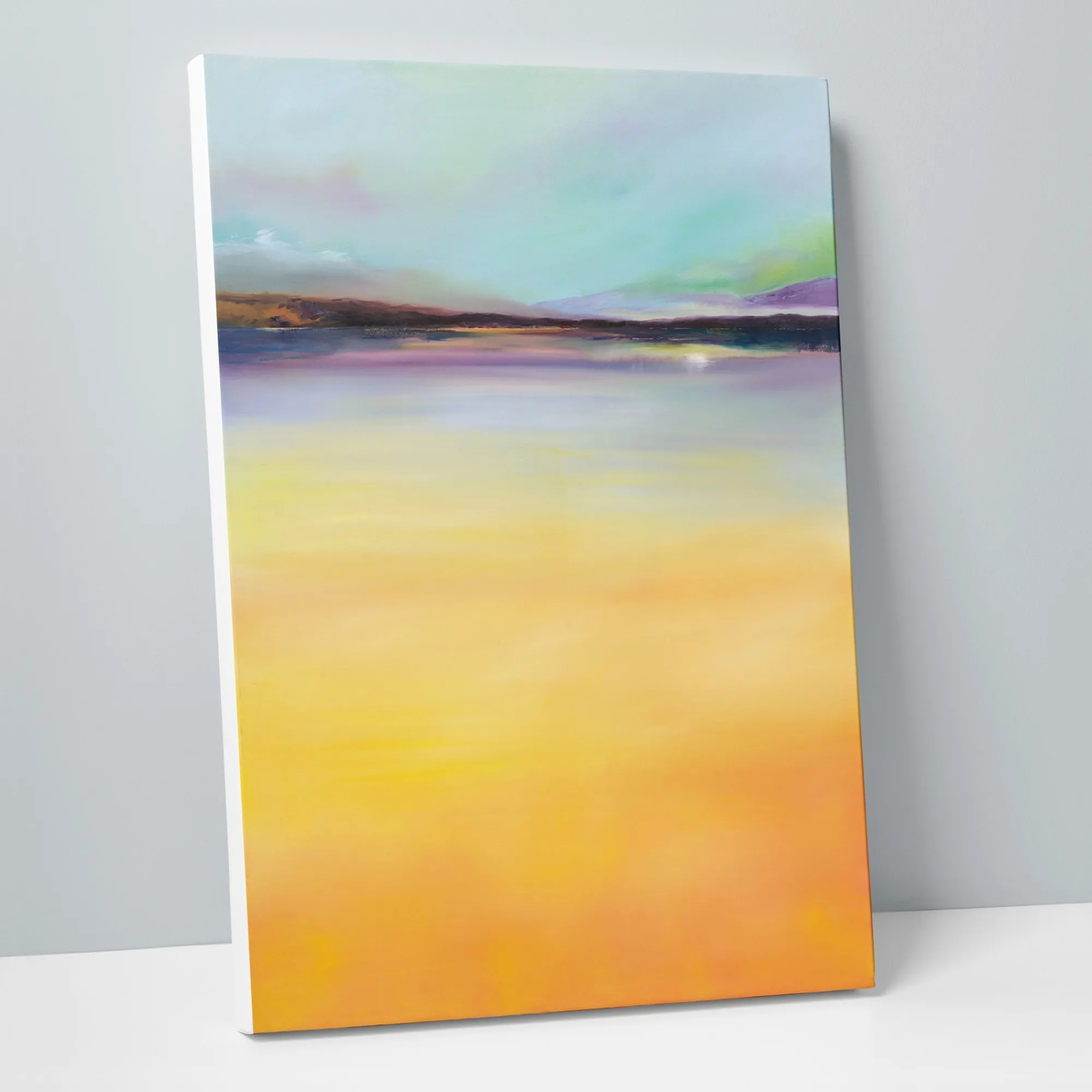 Coastal Scenes|Canvas*Whistlefish Yellow Haze Large Canvas