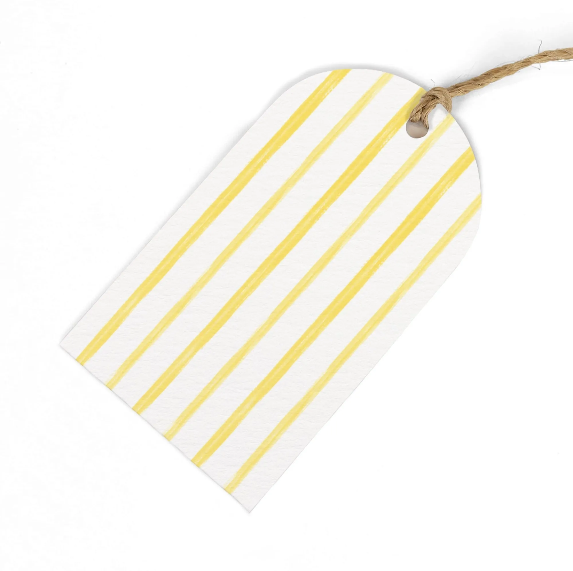 Gift Tags|Gift Tags*Whistlefish Yellow Stripes Gift Tags (Pack of 6)