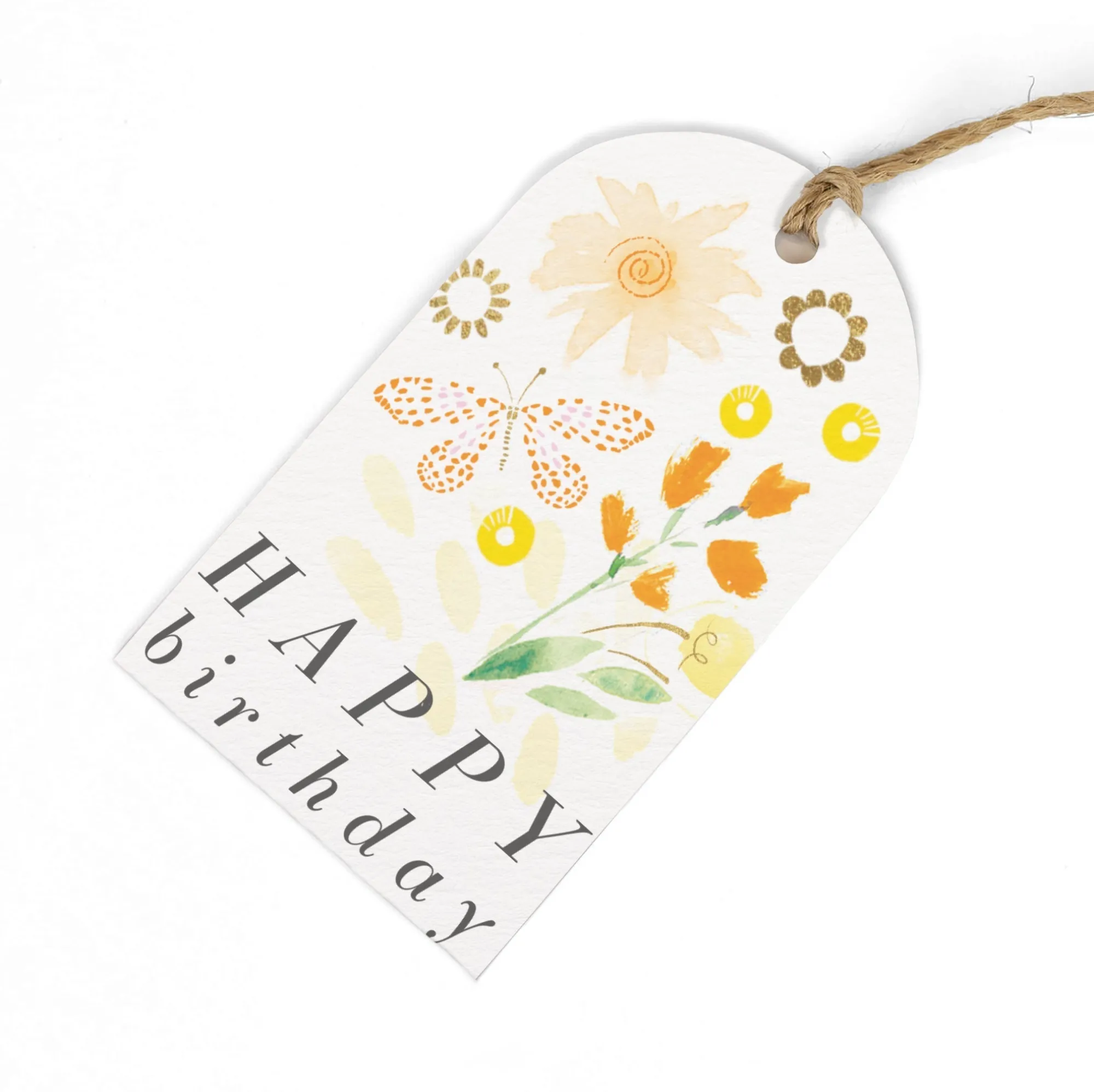 Gift Tags|Gift Tags*Whistlefish Yellow Style Gift Tags (Pack of 6)