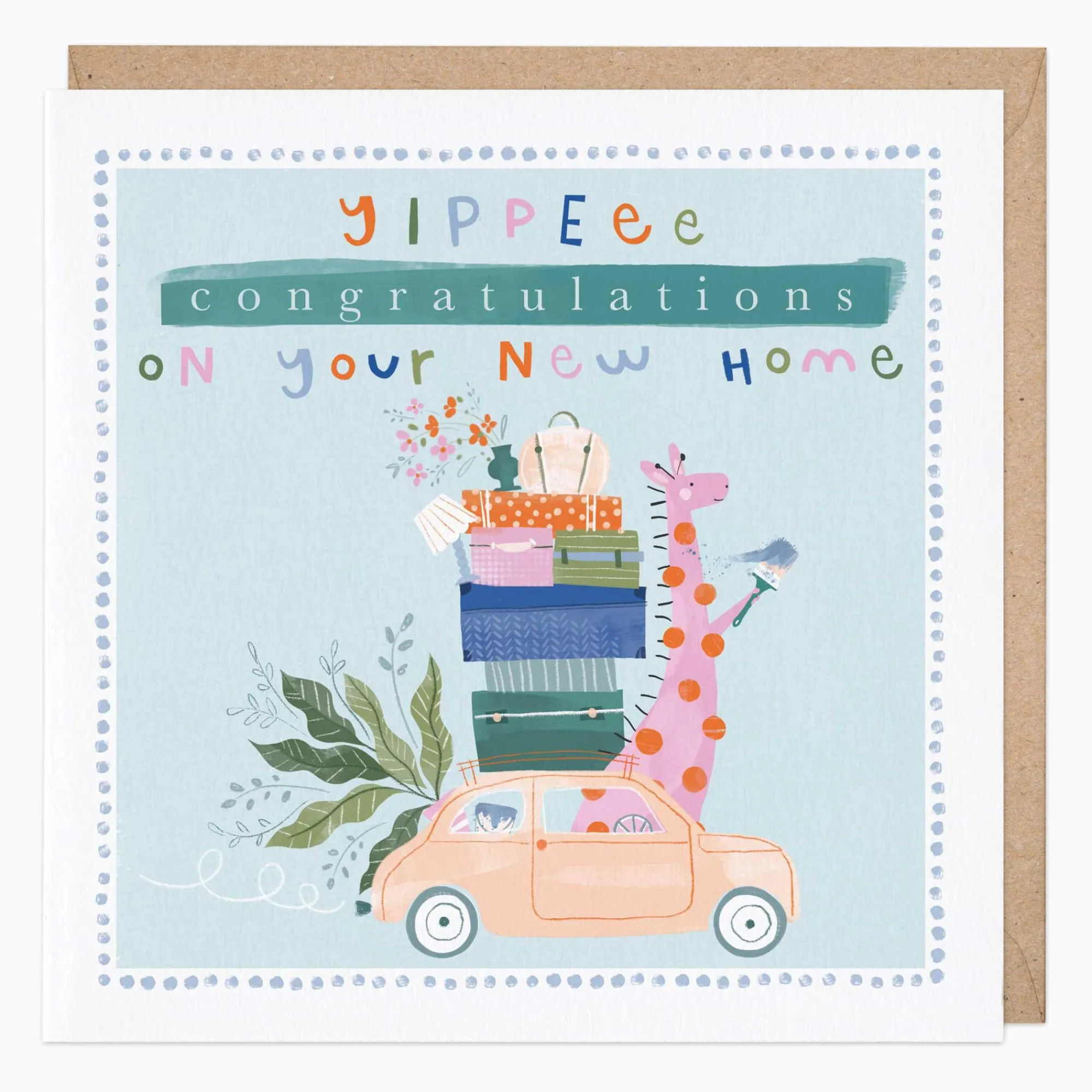 New Home*Whistlefish Yippee, New Home Card