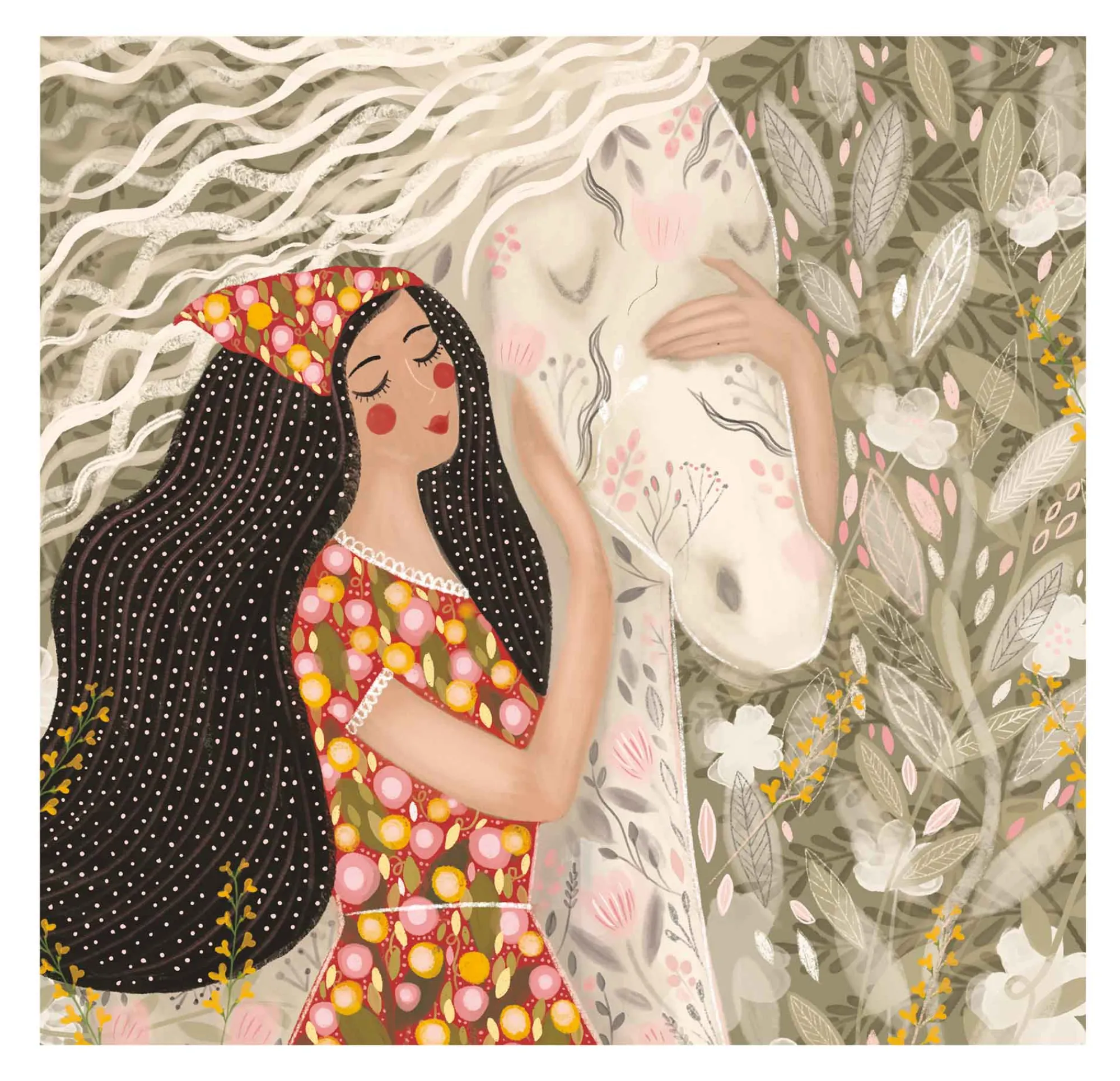 Unframed Prints*Whistlefish You Make My World Seem Safer Art Print