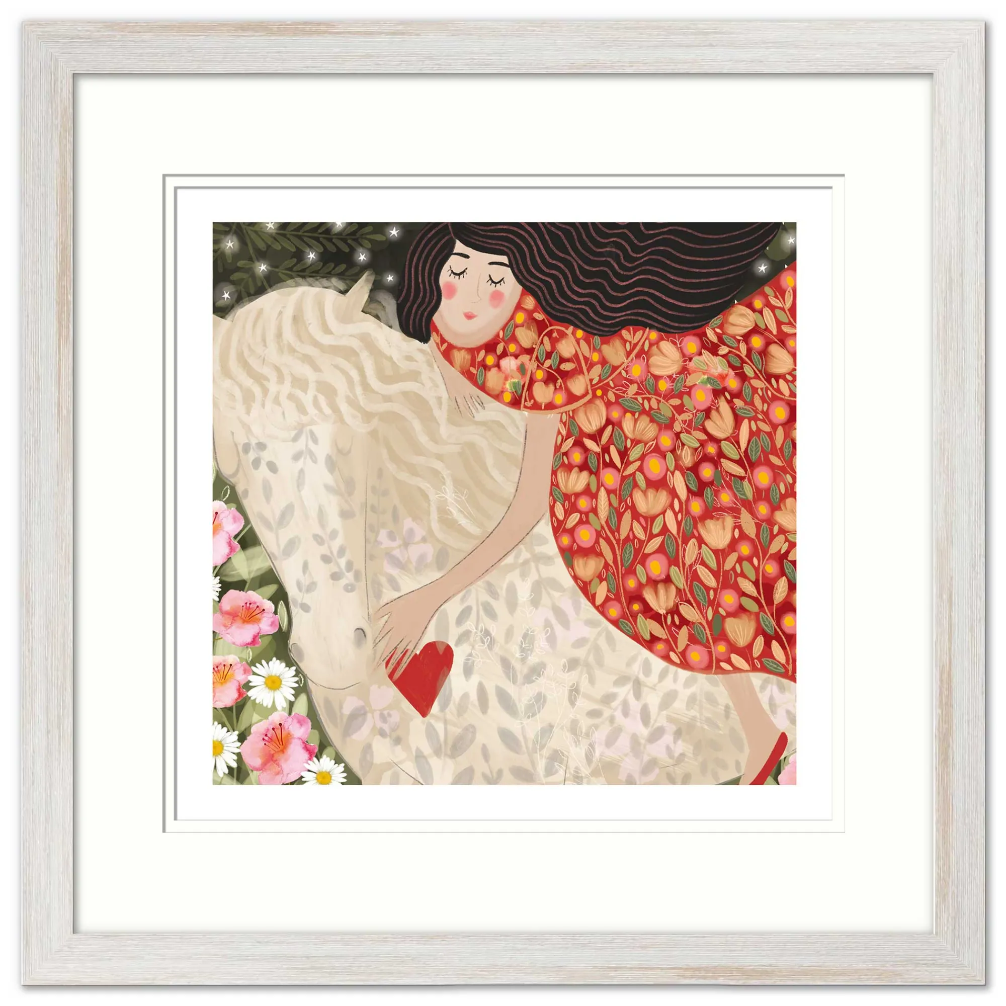Floral & Flowers|Framed Prints*Whistlefish You Soften Me Framed Print