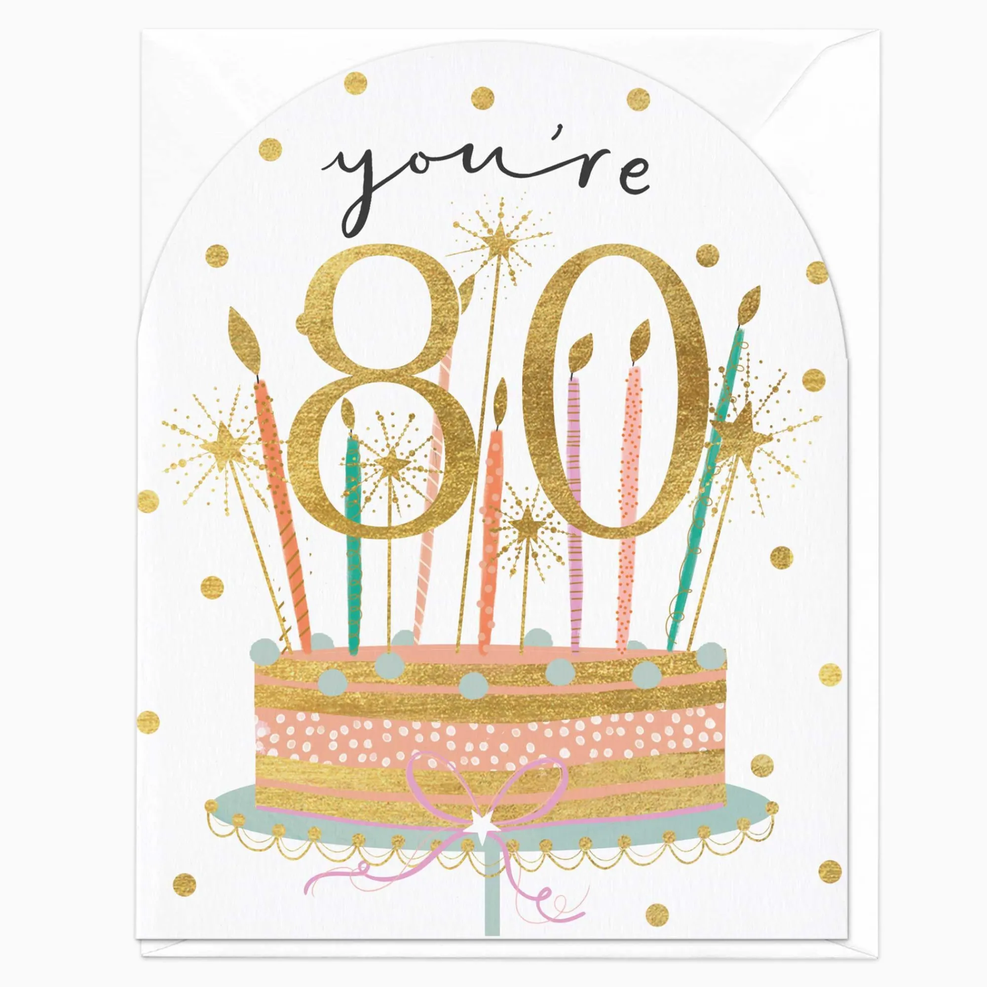 Birthday|By Age*Whistlefish You're 80 Birthday Card