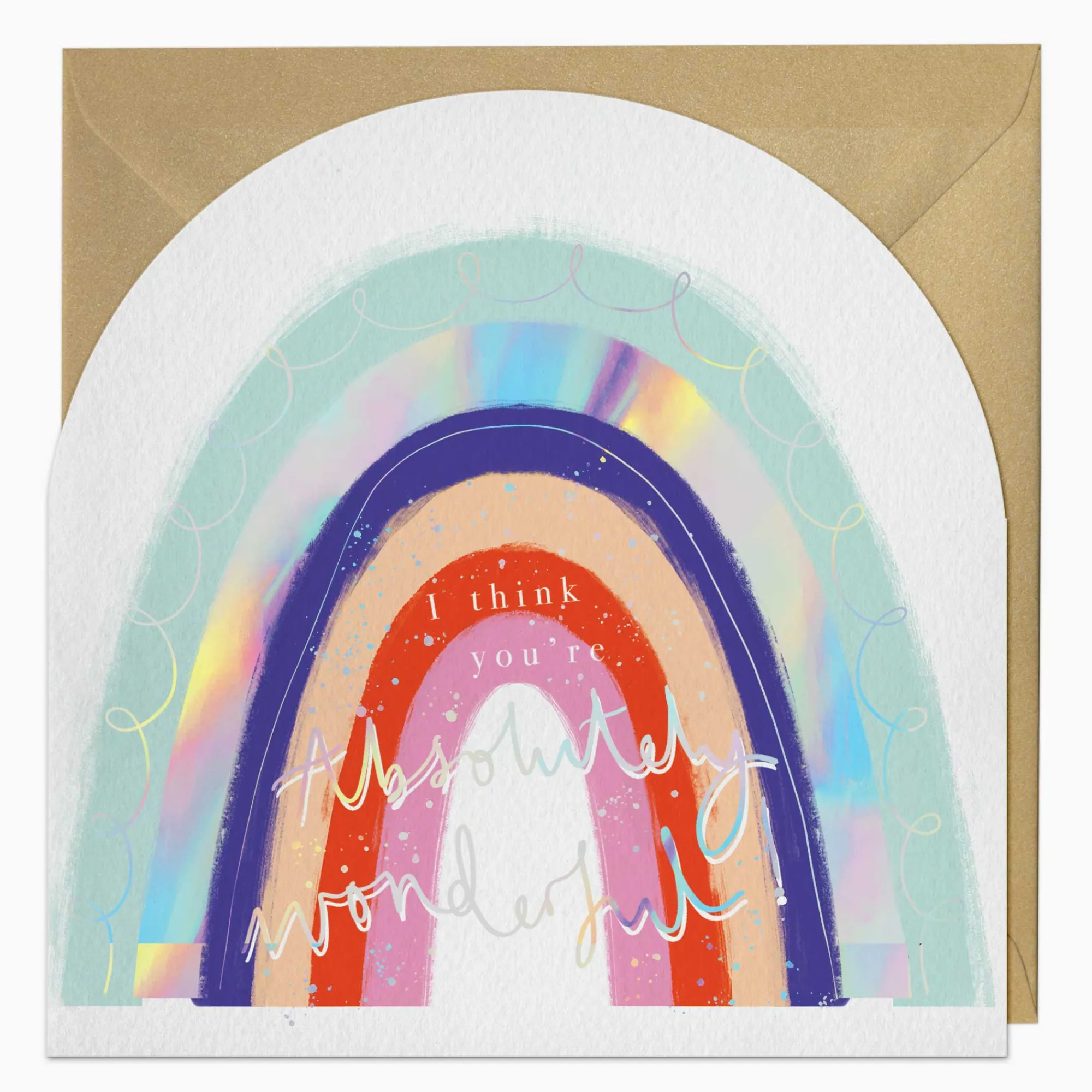 Thinking Of You*Whistlefish Your're Wonderful Arch Card